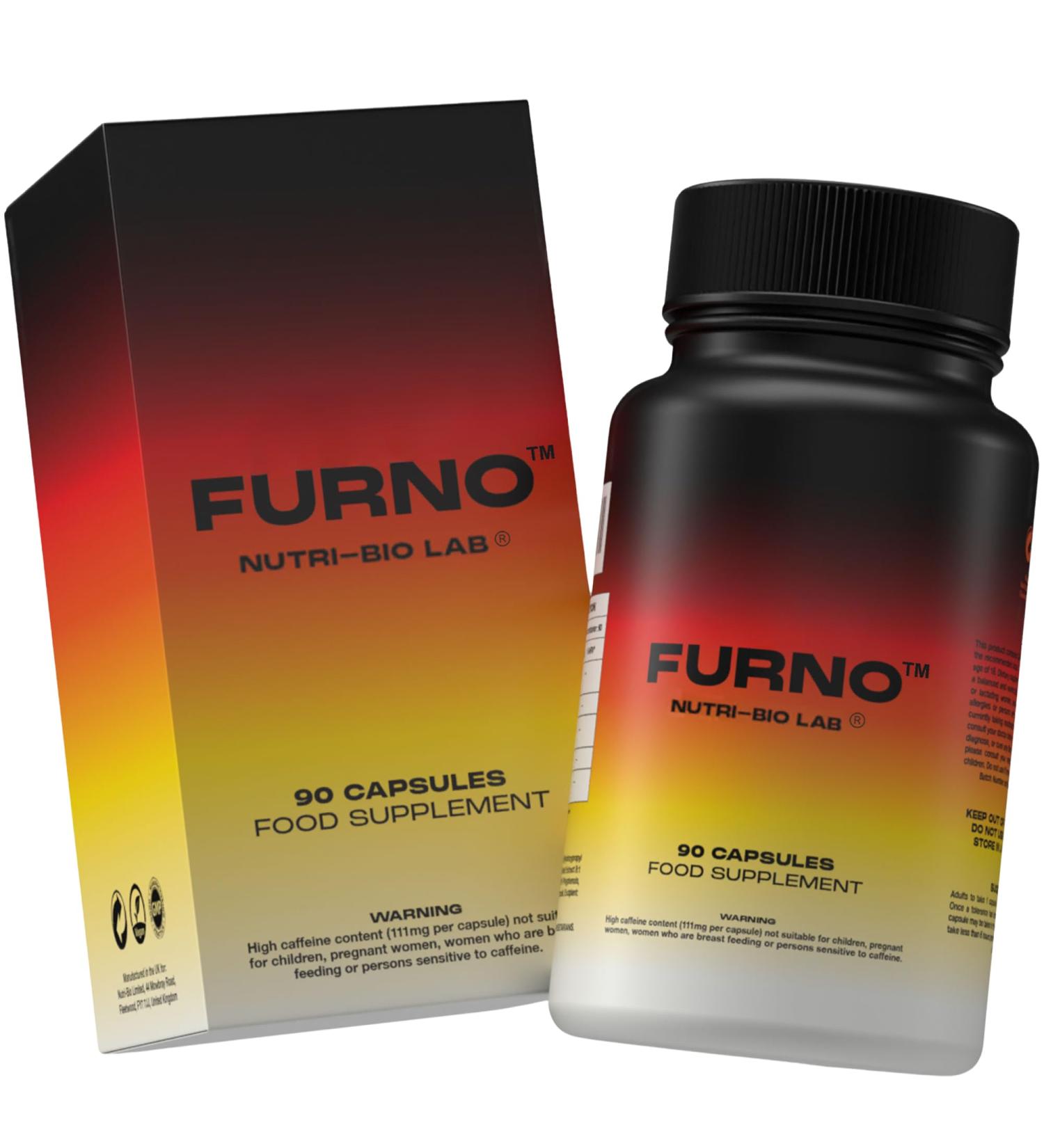 Nutri-Bio Lab - Furno - 90 Capsules for Women and Men - Buy Online on GoSupps.com