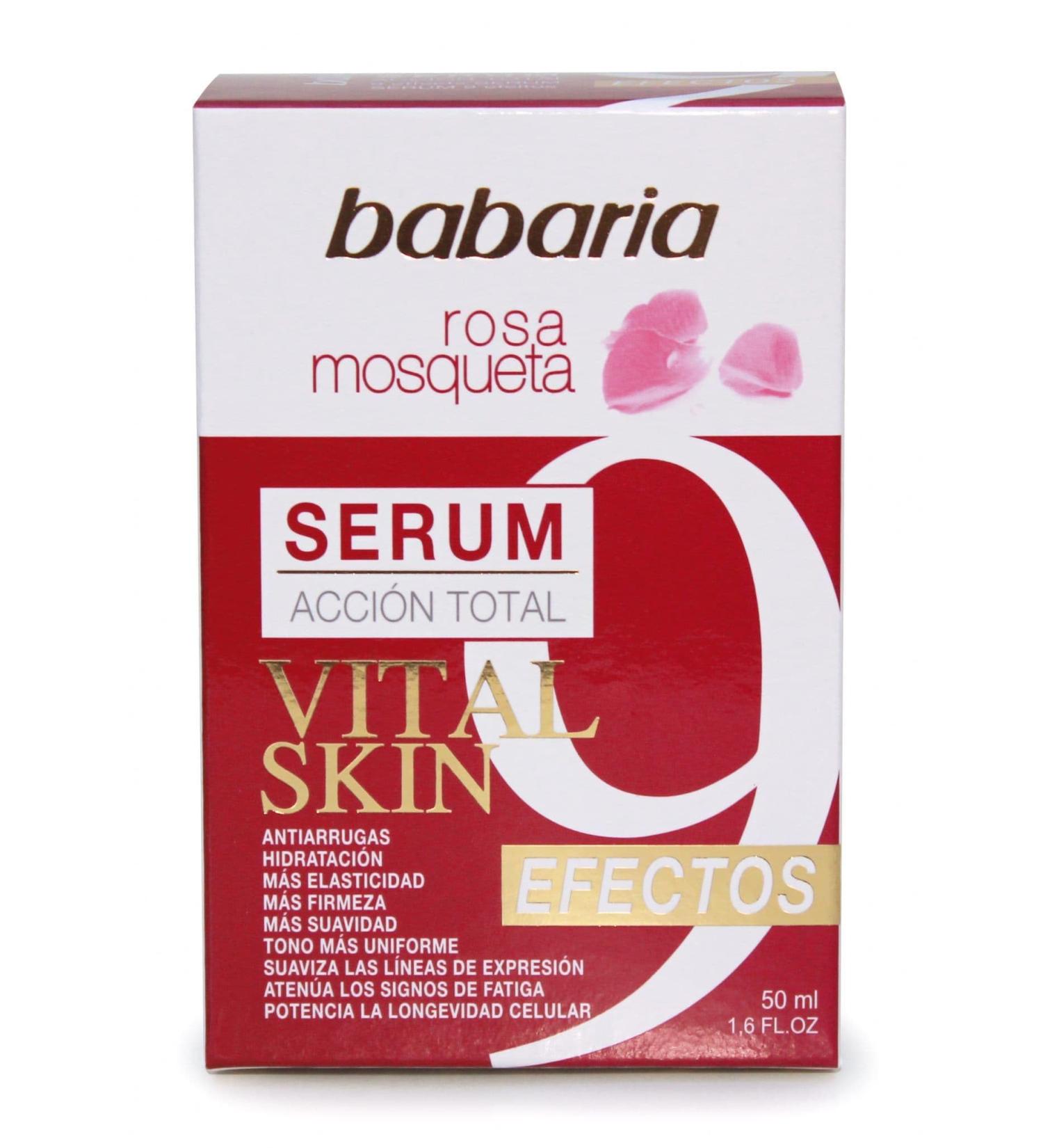 Babaria Rosa Mosqueta Vital Skin Serum Accion Total AntiarrU as 50Ml