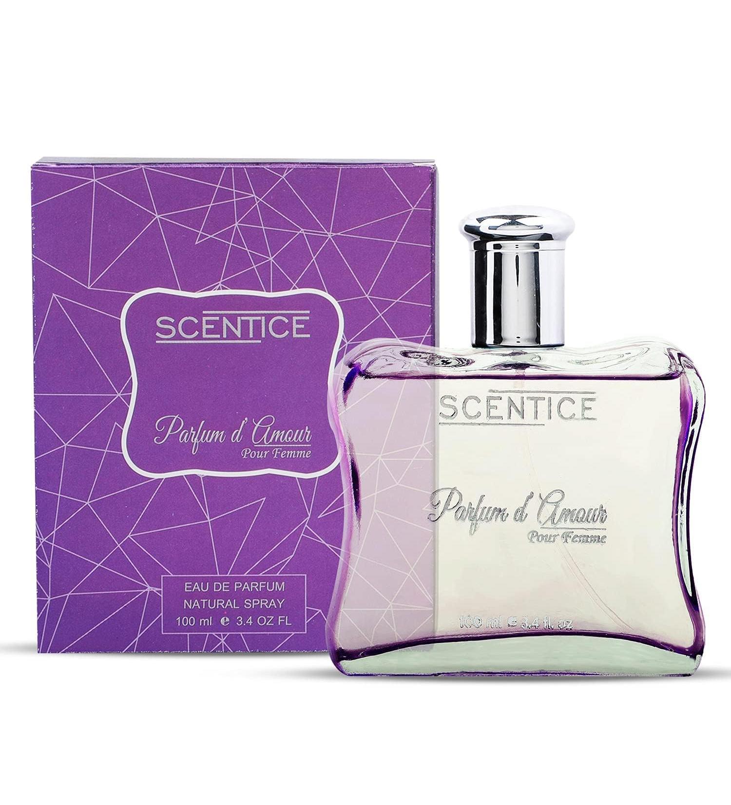 Parfum d'Amour Eau De Parfum | Long Lasting Premium Perfume For Women - 100 ml 3.38 Fl Oz - Buy Online on GoSupps.com