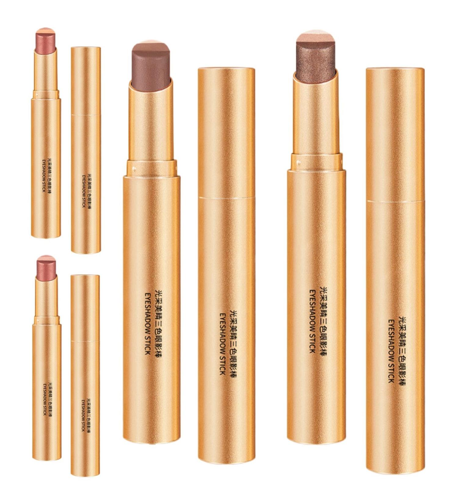  Ungtyb Shimmer Eyeshadow Stick Waterproof Shimmer Pigmented Smooth Vibrant Gradient Eyeshadow Glitter Shadow Dog with Long Lasting and Blendable Cream Finish for Girls 3.5 g - Buy Online on GoSupps.com