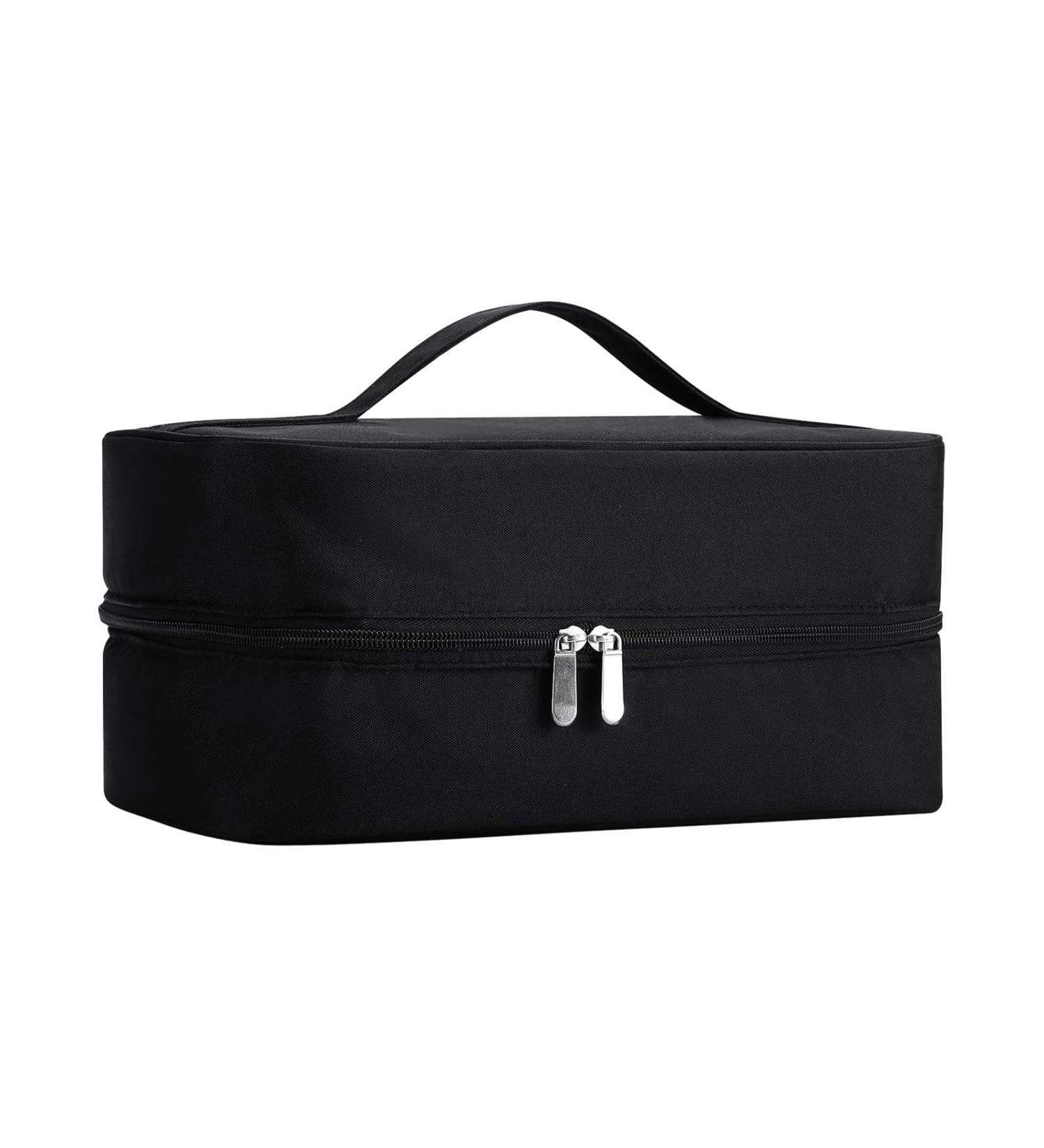 SENZZ Hair Dryer Case Bag Double Zippers Portable Hair Travel Bag Large Waterproof Blow Dryer Case with Handle and Hook Hair Dryer Travel Bag Hair Travel Bag Organizer for Travel Business Trips - Buy Online on GoSupps.com