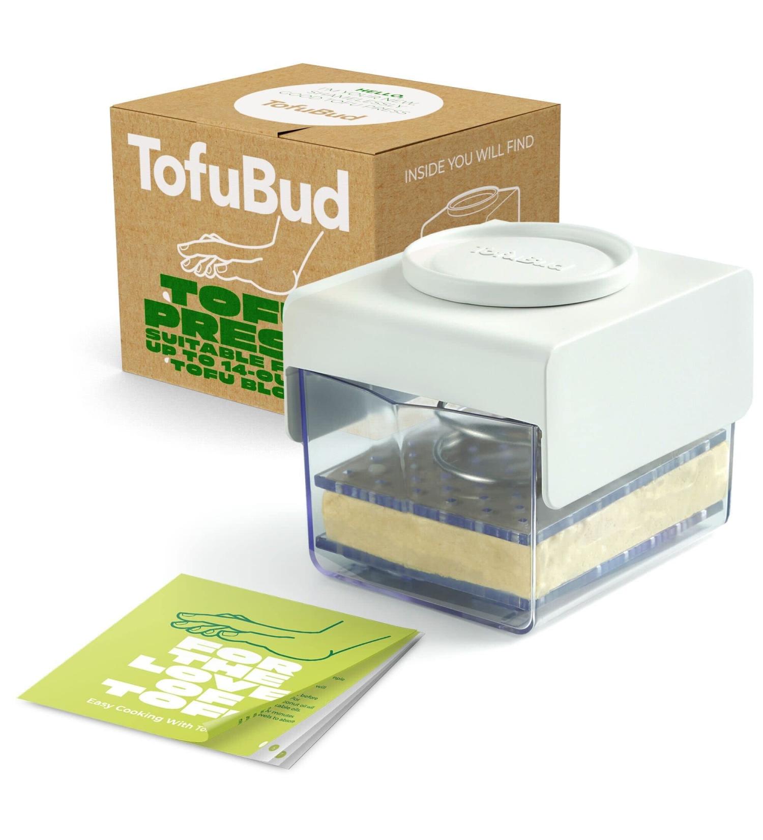 TofuBud Tofu Press | Tofu Maker for Firm & Extra Firm Tofu | International Shipping Available - Buy Online on GoSupps.com