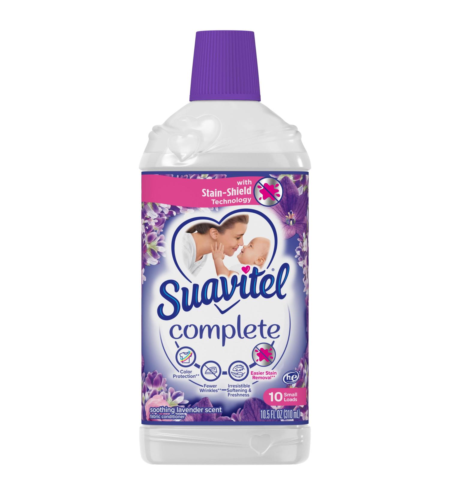 Suavitel Complete Fabric Conditioner - Soothing Lavender 10.5 oz (Pack of 12) | International Shipping Available - Buy Online on GoSupps.com
