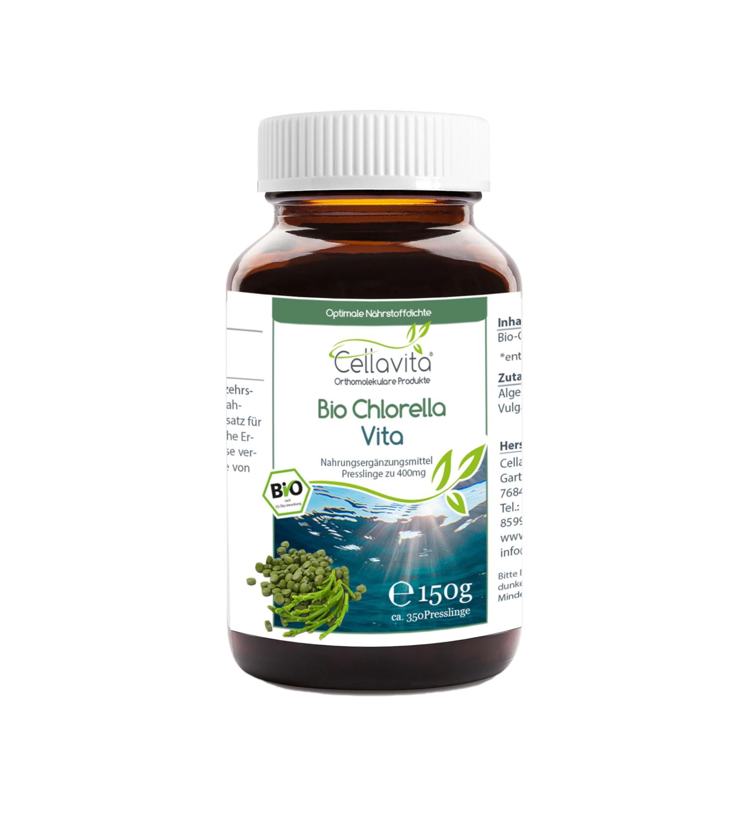 Cellavita Chlorella Vita Bio in a glass - 150g