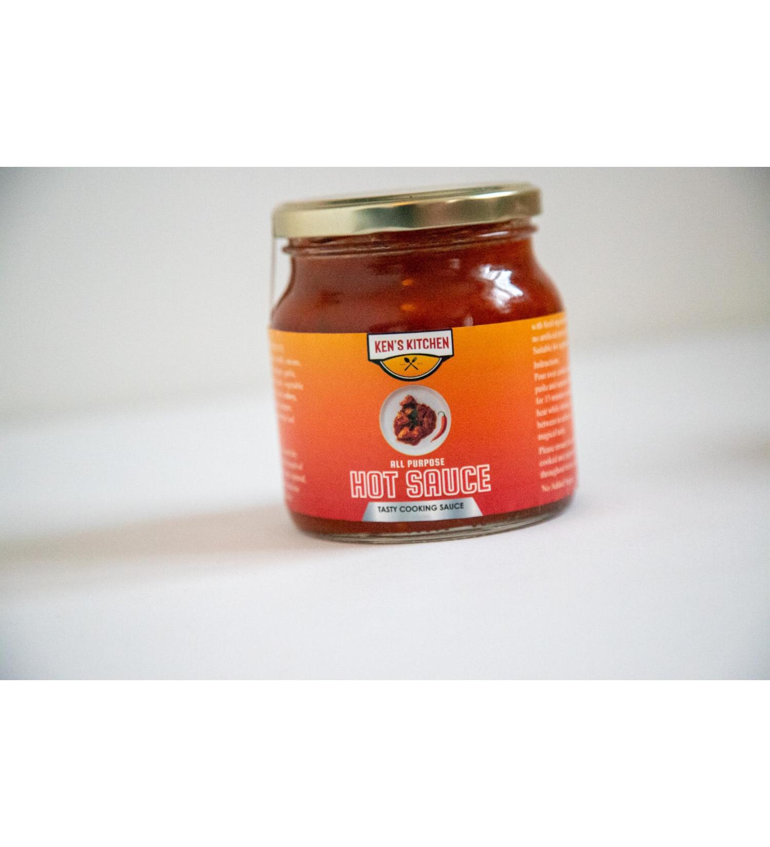 Ken's Kitchen All purpose sauce 500g Hot - Buy Online on GoSupps.com