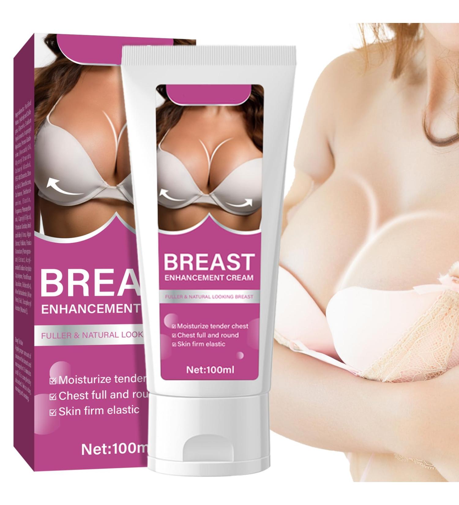 Breast Enhancement Cream Natural Breast Enlargement Firming and Lifting Cream Plumps & Lifts your Boobs & Improves Sagging Breasts Fast Growth - Buy Online on GoSupps.com
