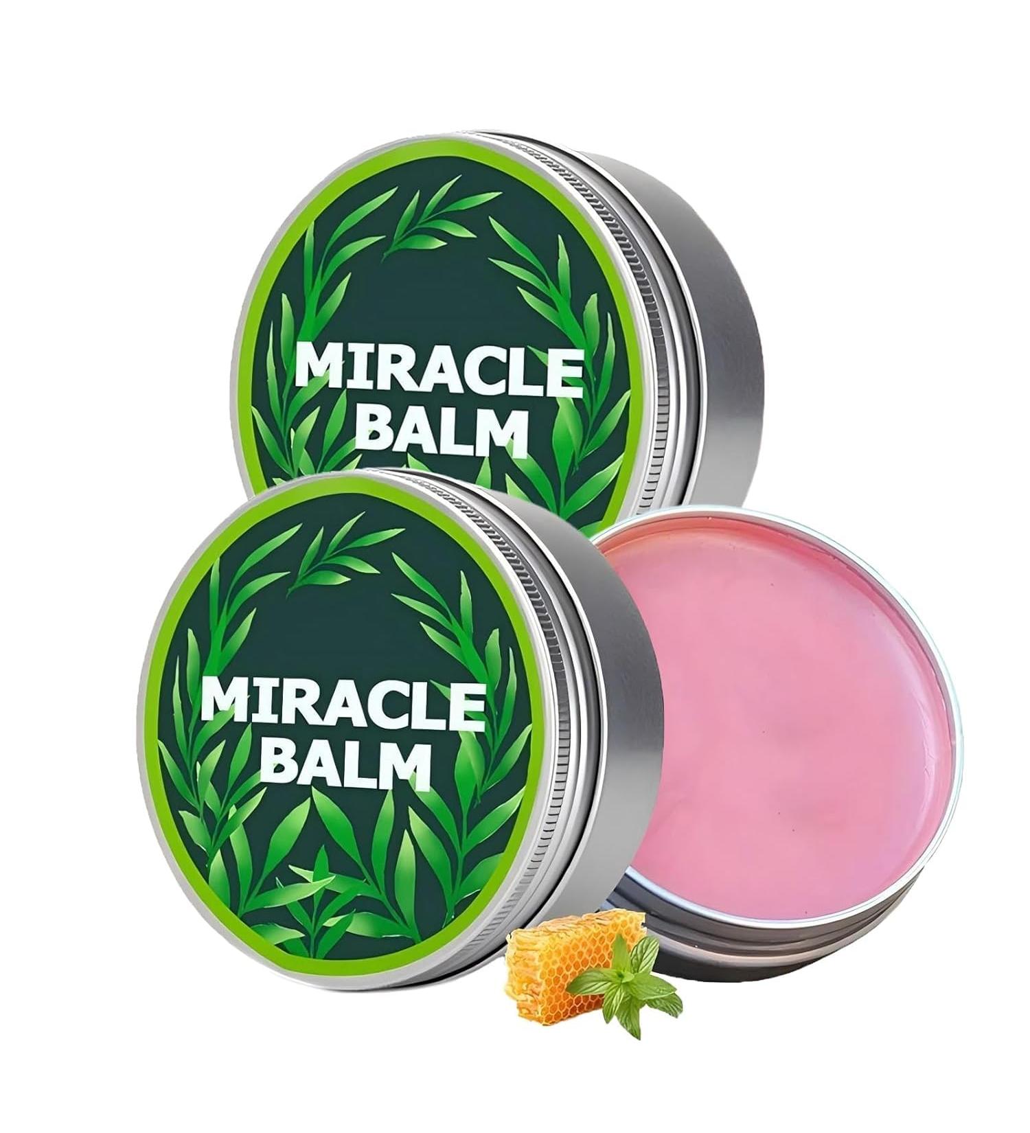 Nasteck Mobile Parts Balm for Swollen Legs 2 Pack Organic Miracle Balm - Natural Ingredients Soothing Joint Cream for Back Hands Feet and Body - Buy Online on GoSupps.com