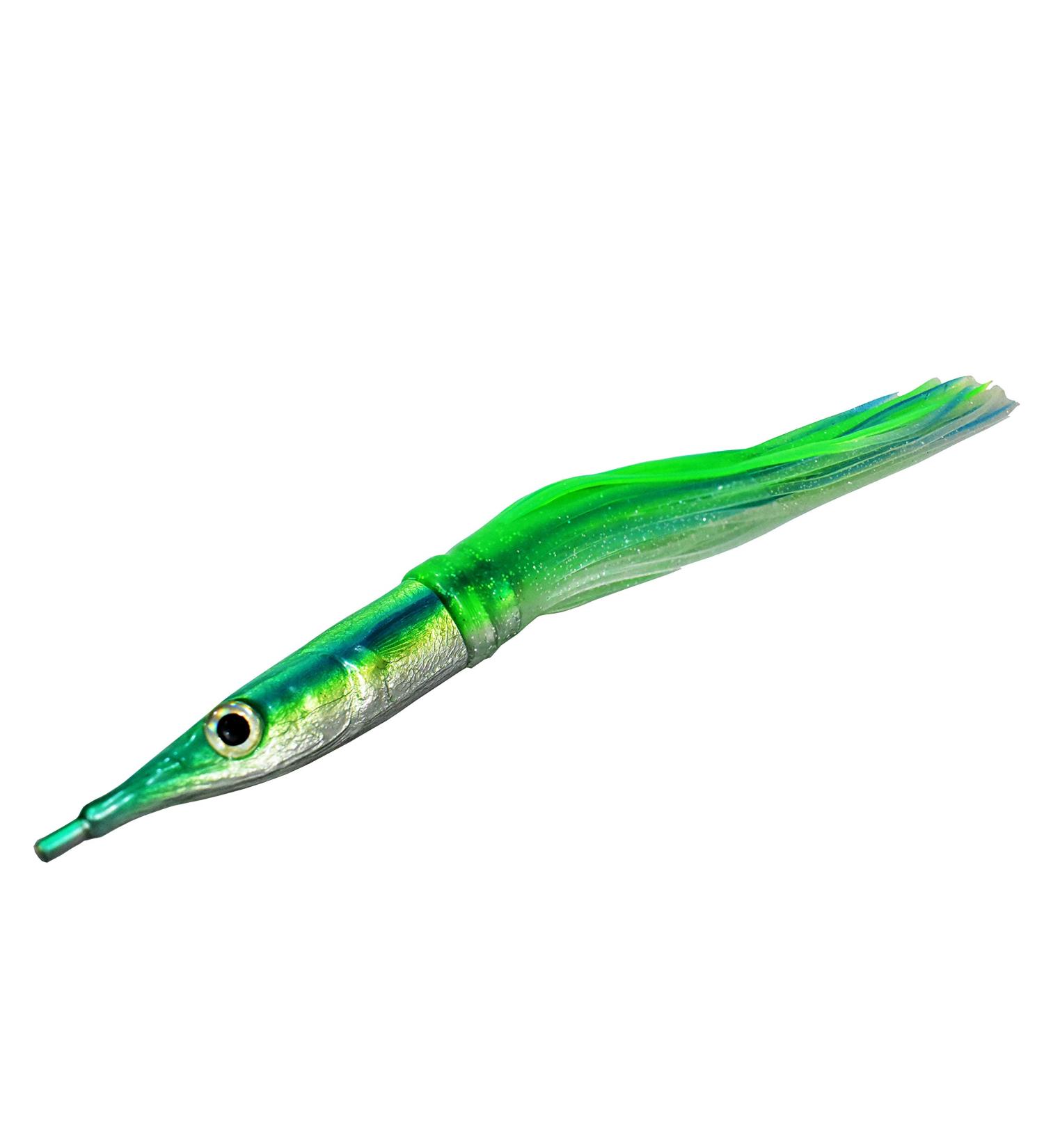 Ballyhoo Lure  12 Inch BallyBay Mahi, Tuna and Marlin Lures Green