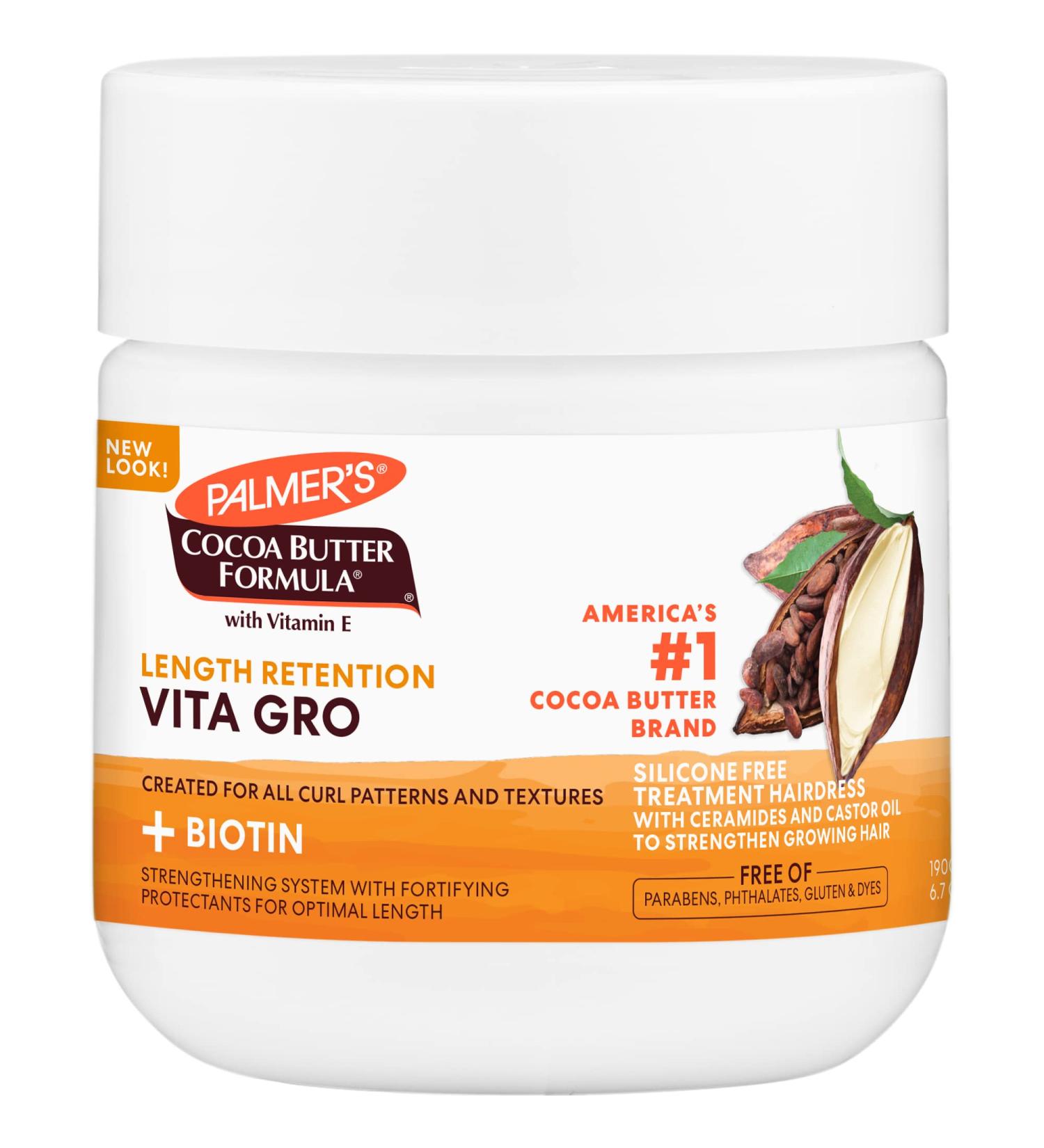 Palmer's Cocoa Butter & Biotin Length Retention Vita Gro - 6.7 oz - Buy Online on GoSupps.com