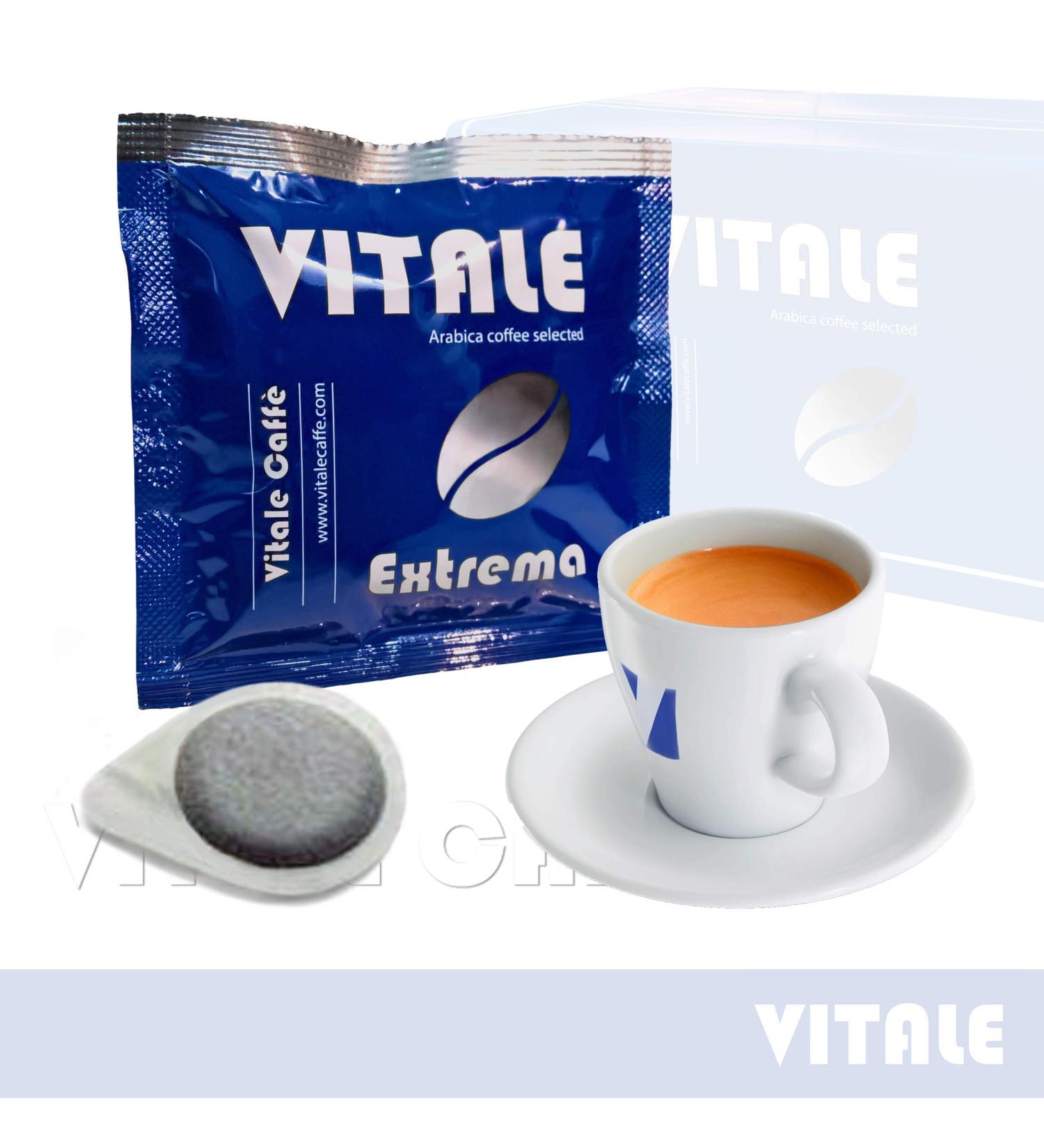 150 VITALE CAFF EXTREMA Coffee Pods Very Tasty Extremely Creamy - Buy Online on GoSupps.com