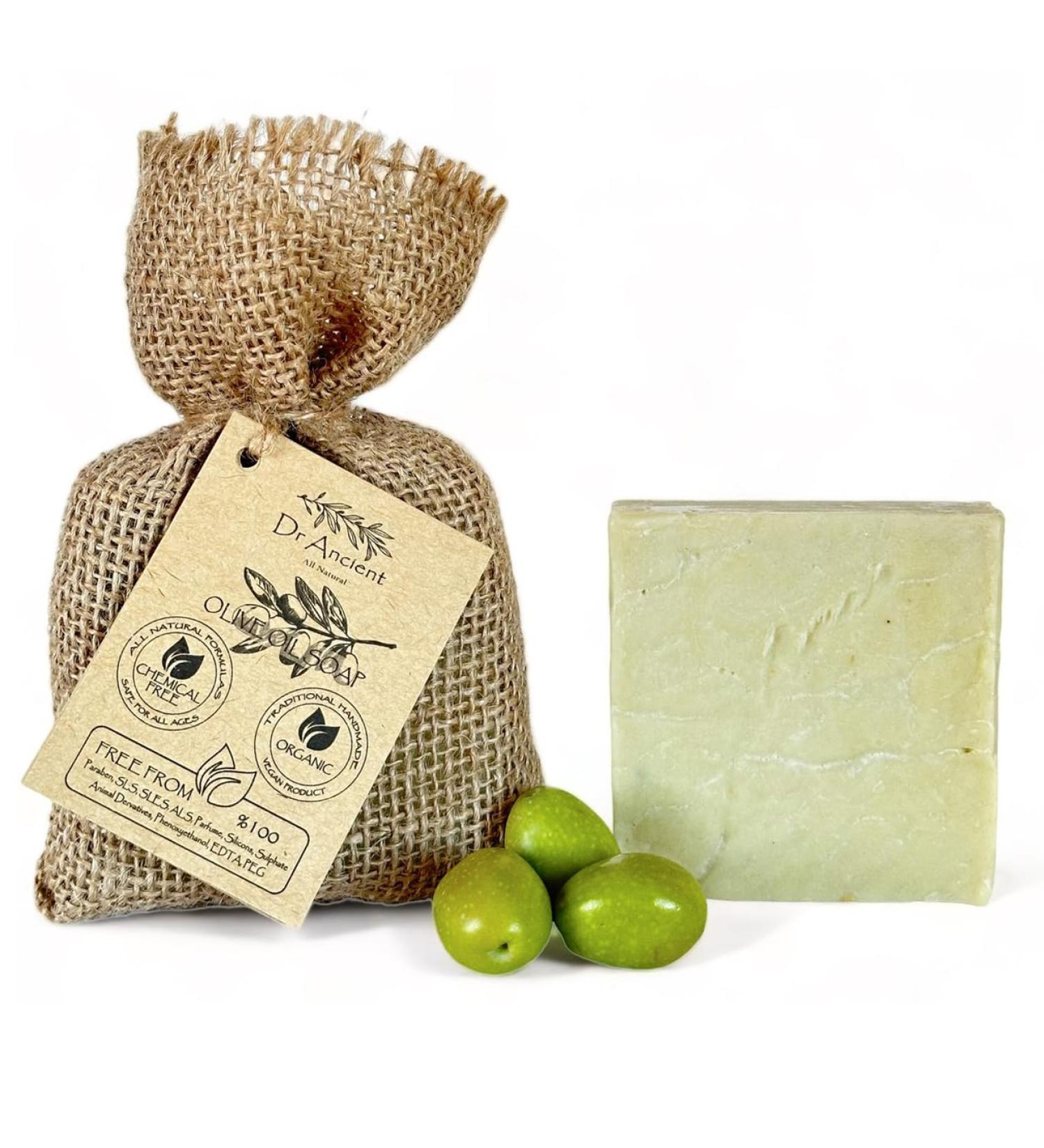 Dr. Cient Organic Olive Oil Soap | Natural Handmade Vegan | Antiseptic for Acne | 140g - Buy Online on GoSupps.com