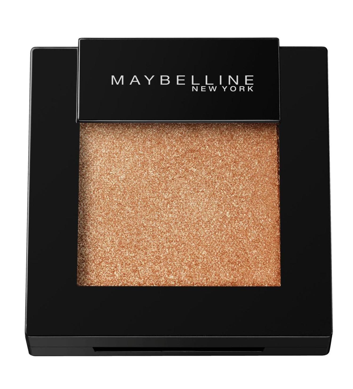 Maybelline Color Sensational Eyeshadow Mono 15 Gold Crush - Long-lasting Gold Eyeshadow - Buy Online on GoSupps.com