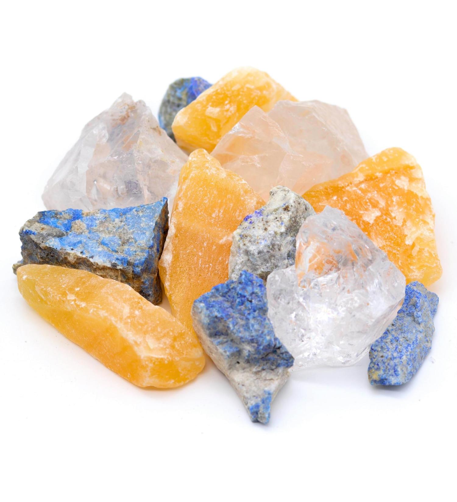 Lavisa Premium Healing Stones Gemstones Set | 100% Natural Mineral Stones for Decoration & Water Treatment | Gem Water for Regeneration & Relaxation - Buy Online on GoSupps.com