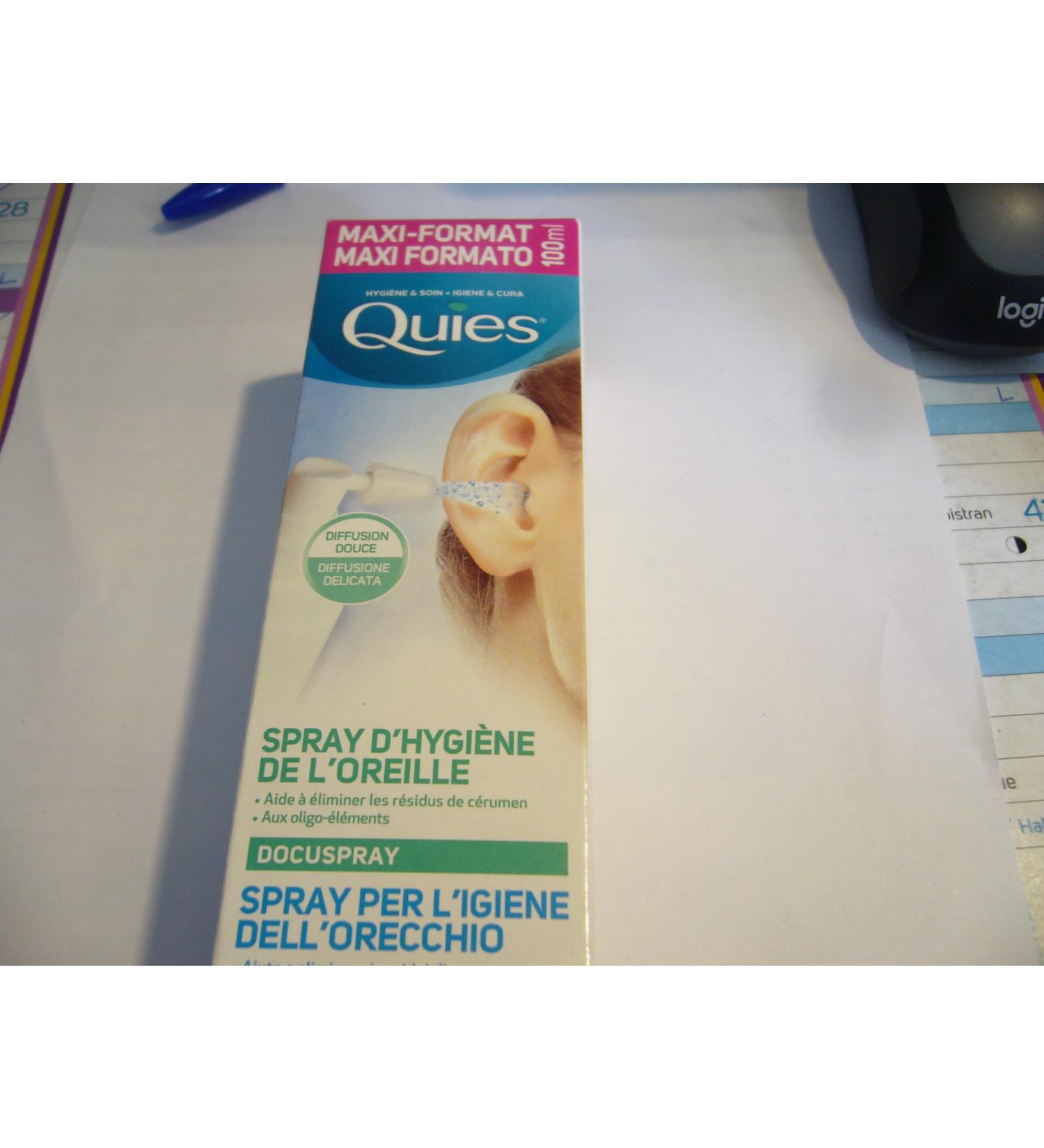 Quies - Docuspray - Spray Auriculaire - Format Familial 100 ml - Lot de 2 Spray - Buy Online on GoSupps.com