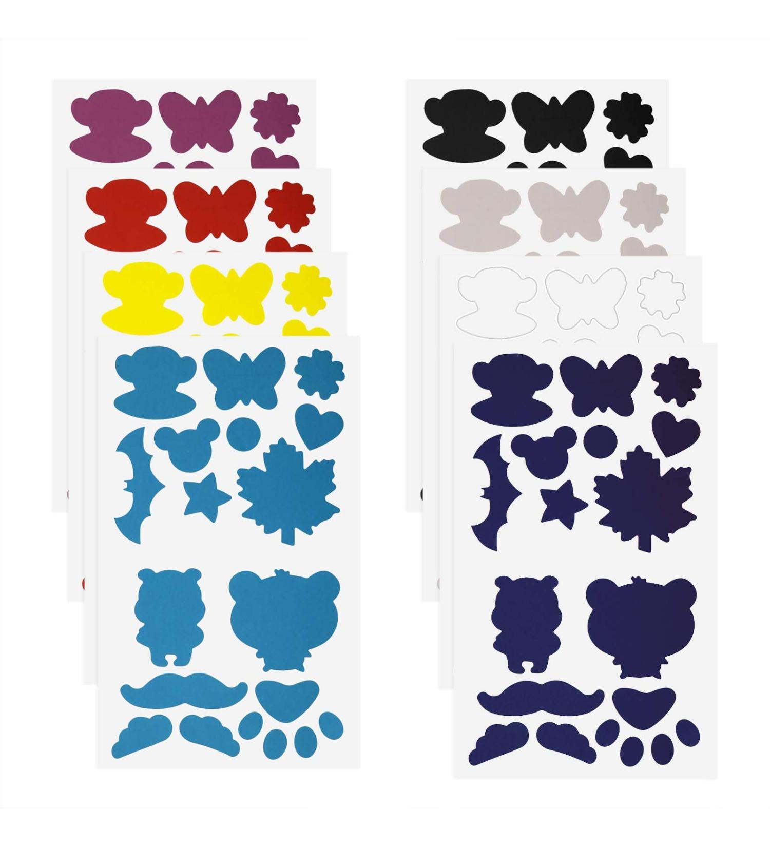 Micro Traders 8 Sheets Down Jacket Patches Repair Tape Stickers - 8 Colours - Buy Online on GoSupps.com