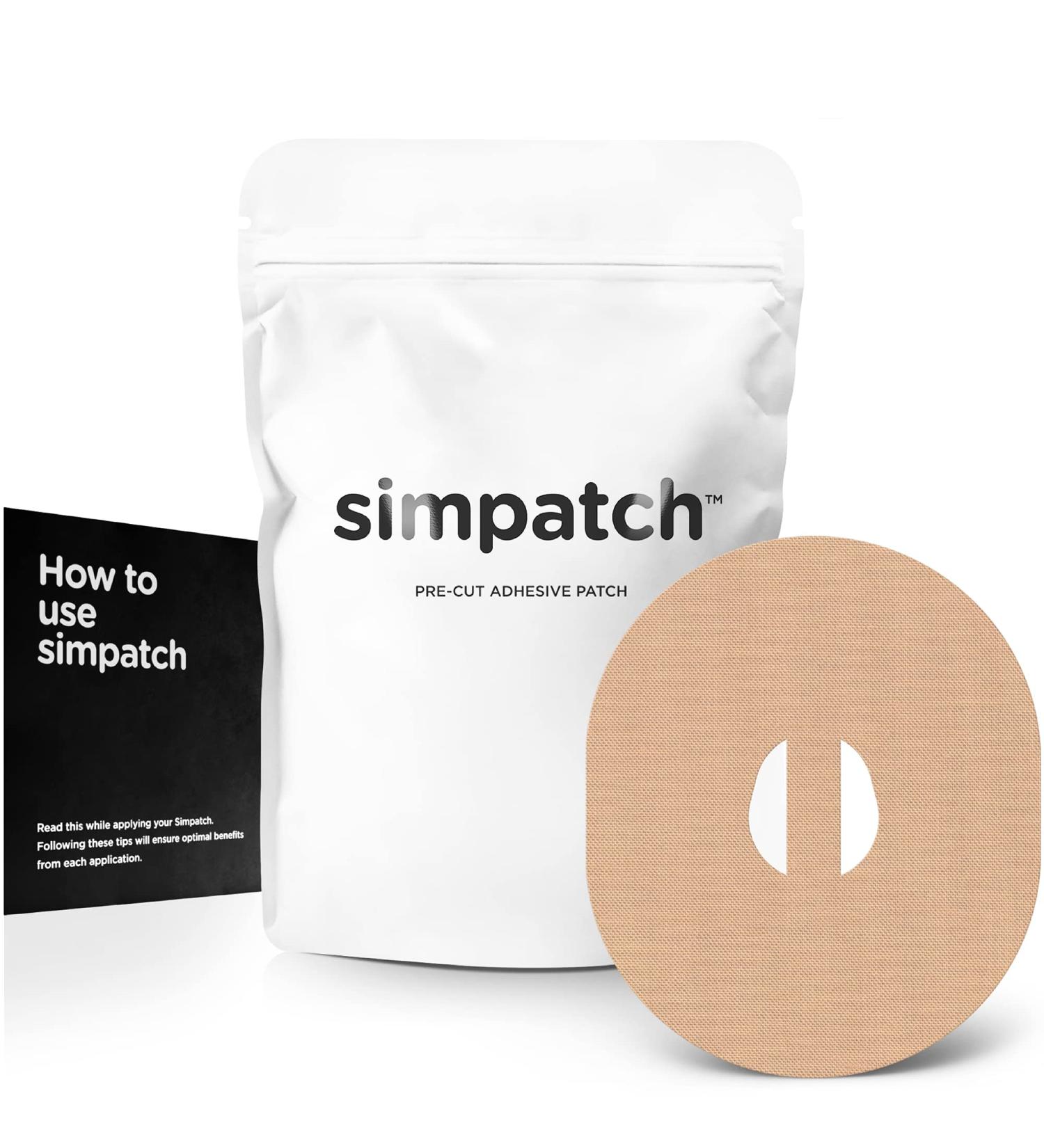 SIMPATCH Dexcom G7 Adhesive Tape with Strap (25-Pack) - Secure and Durable - Buy Online on GoSupps.com