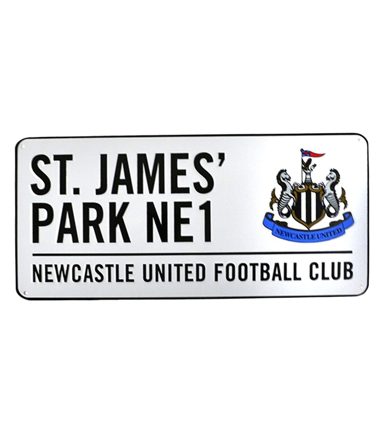 Newcastle United FC. 'St James Park' Metal Street Sign