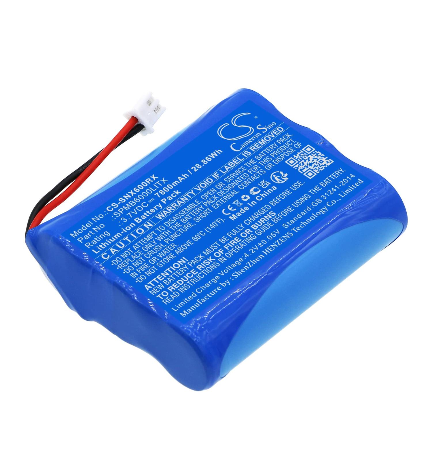 Replacement Battery SPMB6000LITX for iX12 NX6 & NX8 Transmitters - 3.7V/7800mAh | International Shipping Available - Buy Online on GoSupps.com