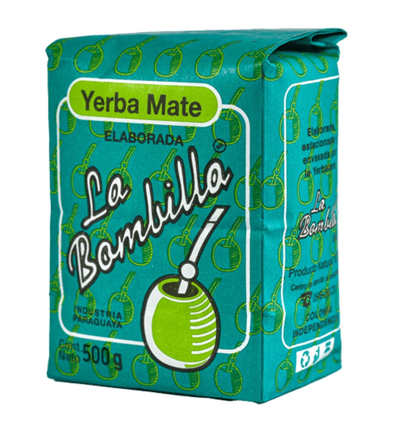 Yerba Mat La Bombilla Traditionnel 500g + chantillon cadeau (40g):Riche en antioxydants et vitamines acc l re le m tabolisme sans sucre! Traditionnel 0.5 kg - Buy Online on GoSupps.com