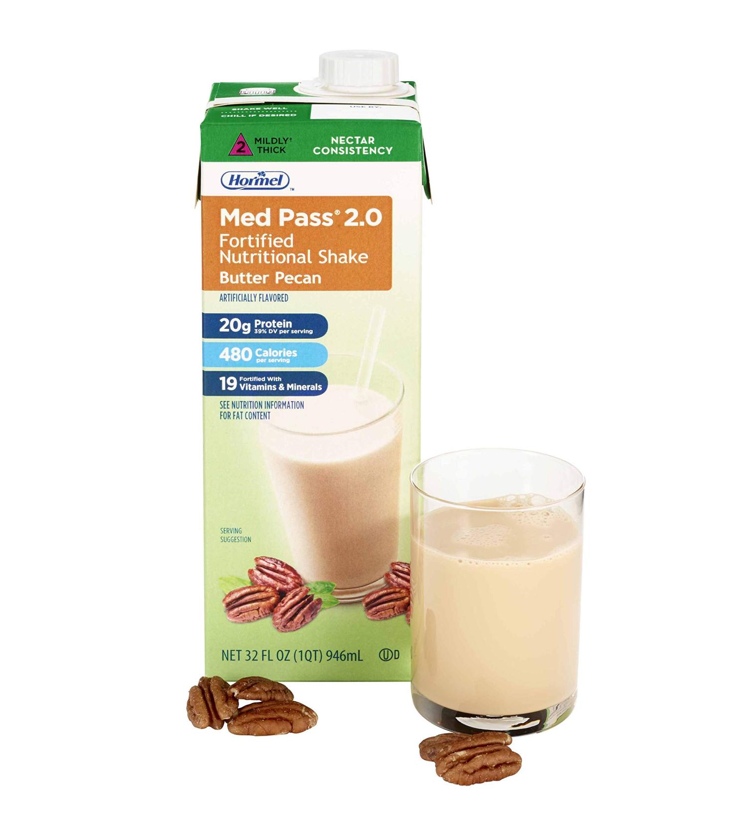 Med Pass 2.0 Butter Pecan Flavor 32 oz. Box Ready to Use 46463 - Sold by: Pack of One - Buy Online on GoSupps.com