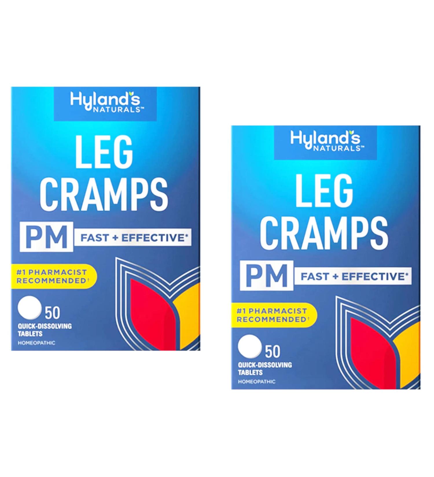Hyland's Leg Cramps PM With Quinine Tablets 50 ea (Pack of 2) - Buy Online on GoSupps.com