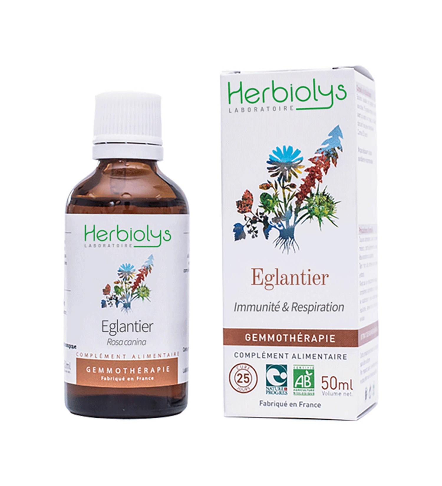  Herbiolys Organic Rosehip Buds - 50ml | Liquid Format | Vegan | Made in France - Buy Online on GoSupps.com