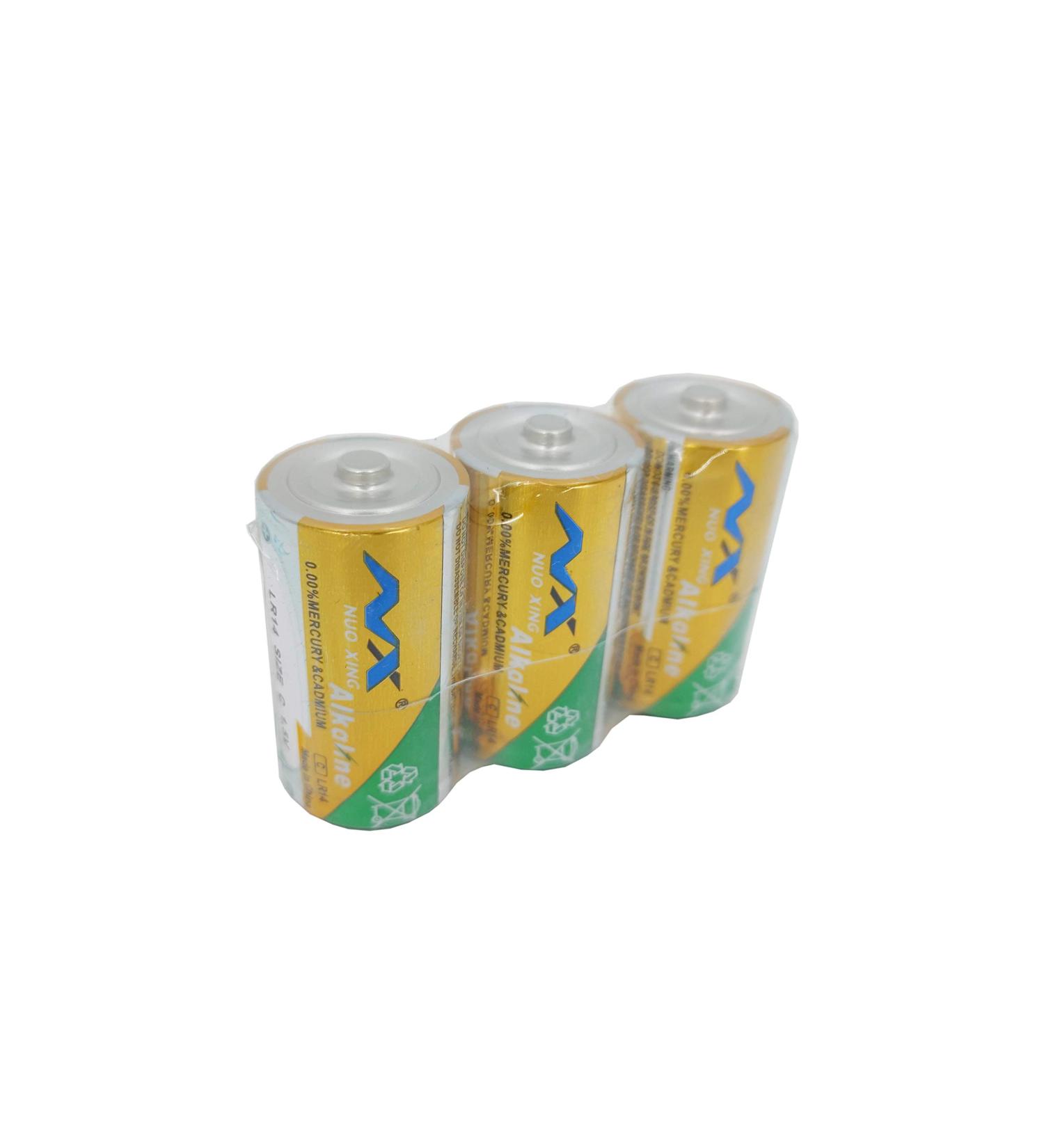 Buy FixtureDisplays FDS C Battery 1.5V - Daily Alkaline 3PK - Non-Rechargeable | International Shipping Available - Buy Online on GoSupps.com