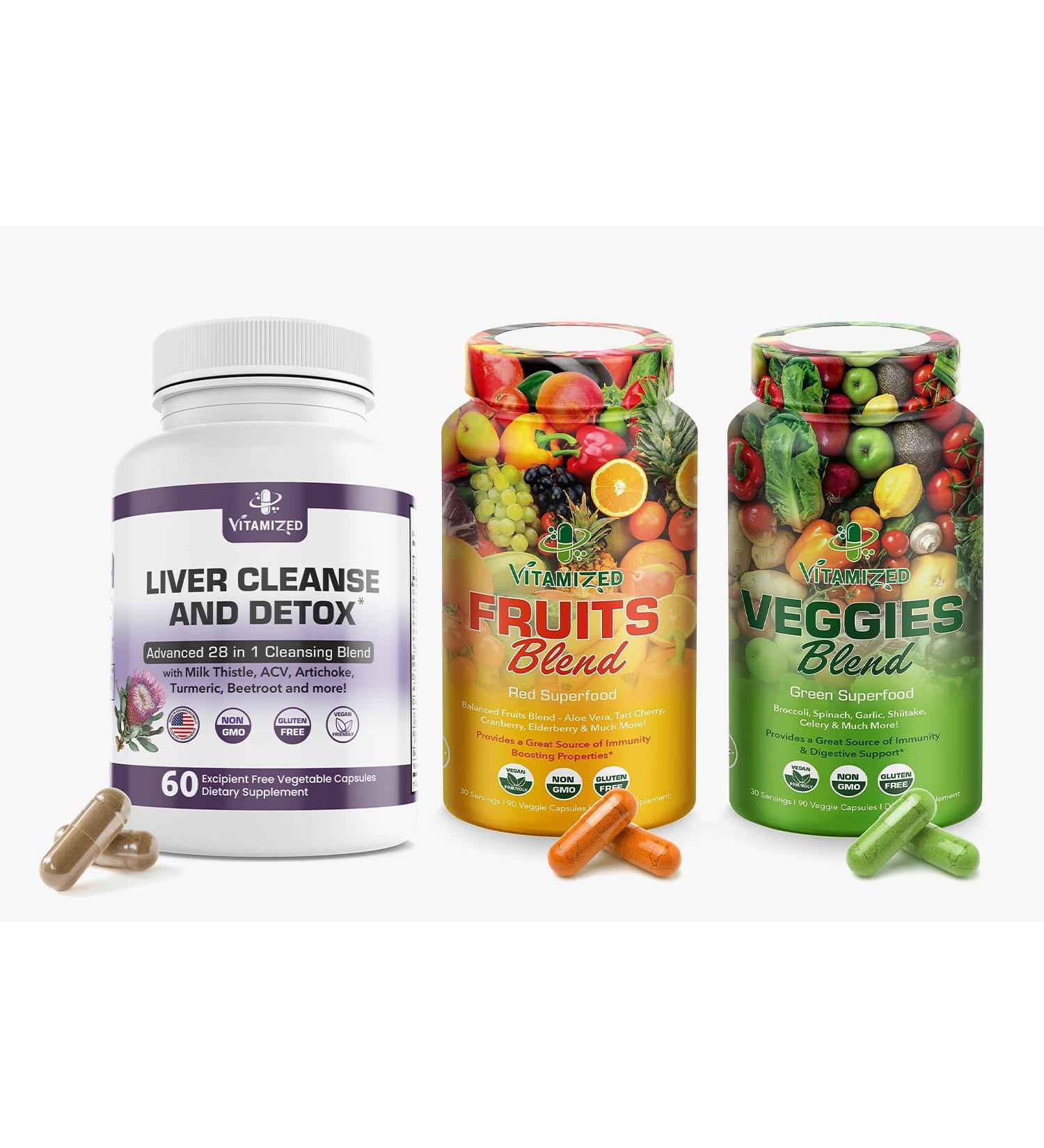VITAMIZED Holistic Liver Support & Immune Defense Bundle - Buy Online on GoSupps.com