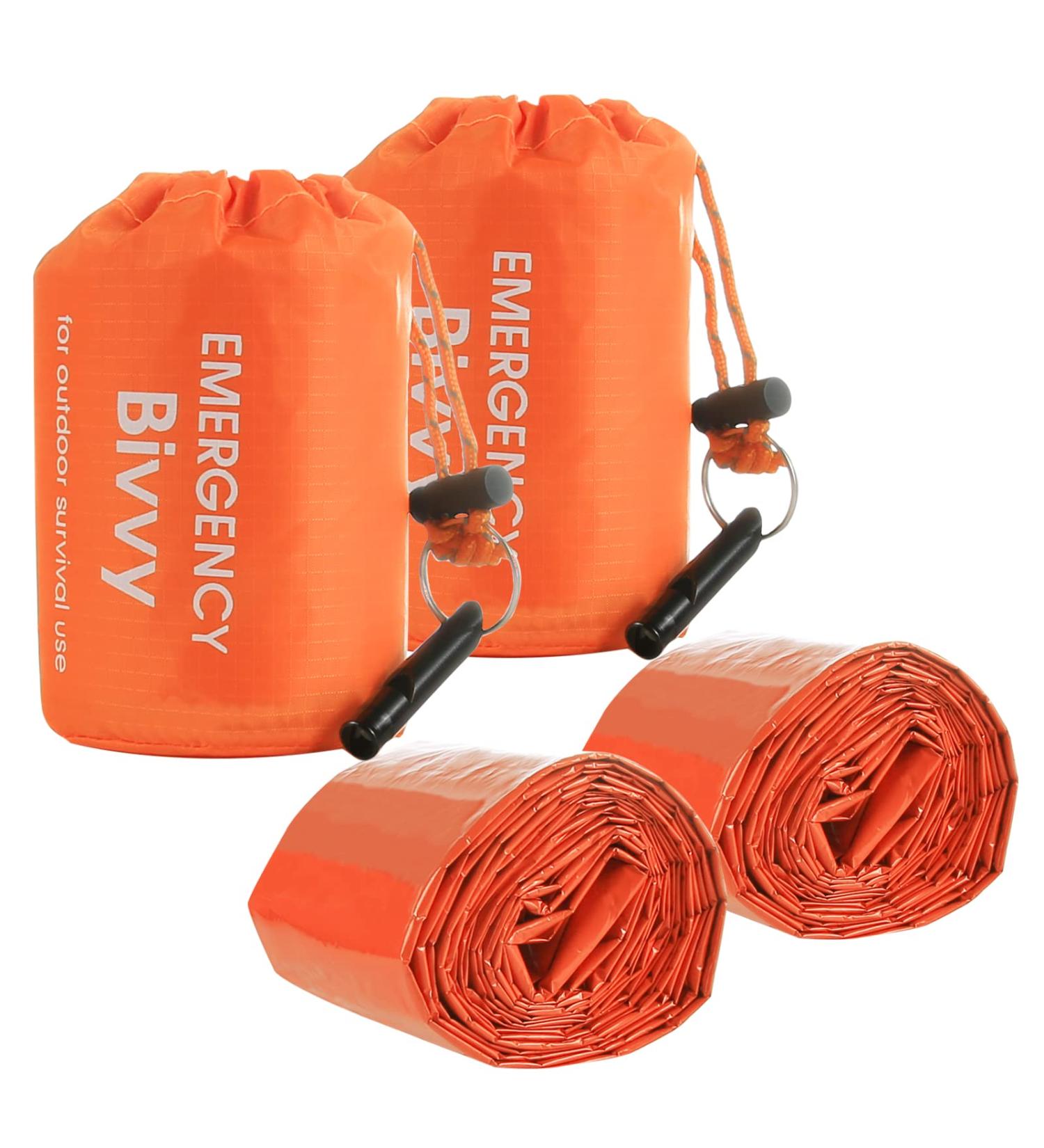 Wine Emergency Sleeping Ceilings | Waterproof Thermal Bivouac Sack for Camping & Hiking | Portable Survival Gear - Buy Online on GoSupps.com
