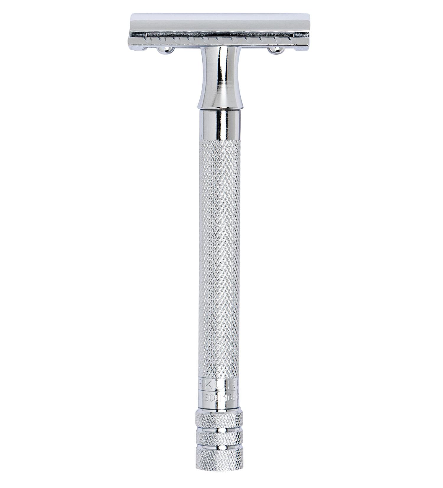 Merkur Long Handled Safety Razor | Premium Quality German Razor - Buy Online on GoSupps.com