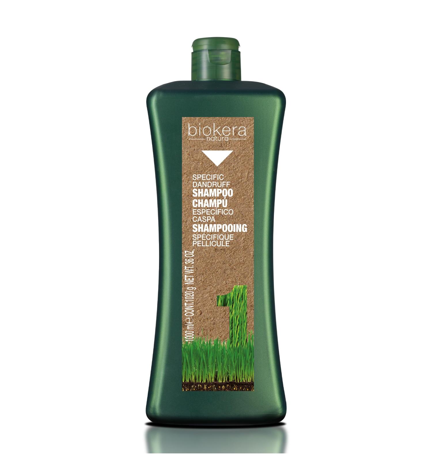 Biokera Natura Salerm Anti-Dandruff Shampoo Biokera Natura 1 L - Buy Online on GoSupps.com