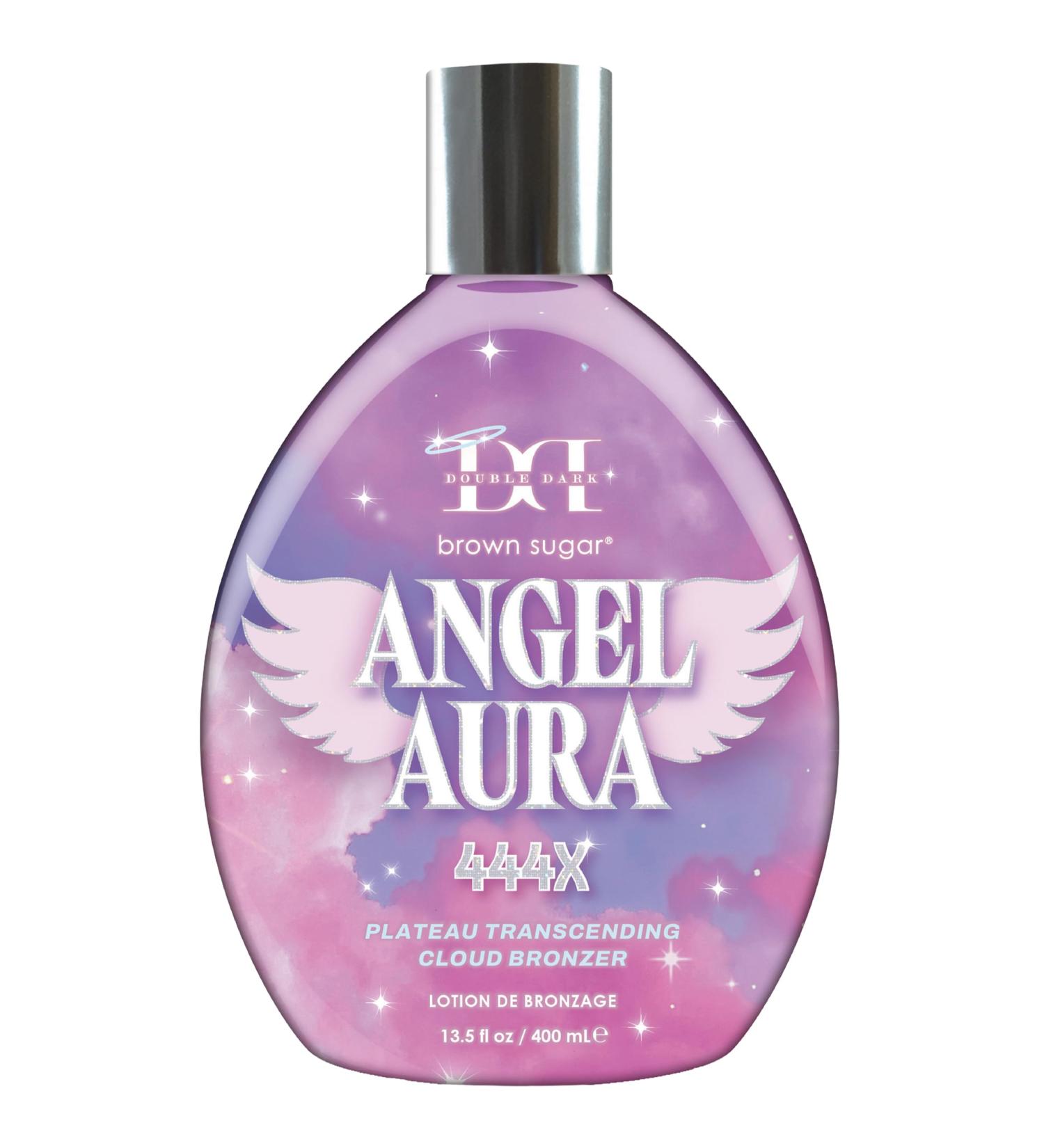 Brown Sugar Angel Aura Tanning Lotion 444X Plateau-Transcending Cloud Bronzer with Halo Effect Skin Illuminators 13.5 Fl Oz - Buy Online on GoSupps.com