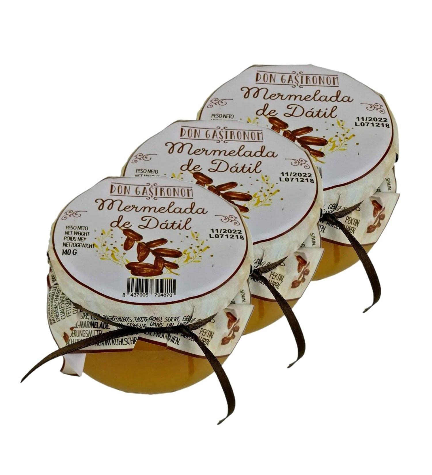 Don Gastronom Set of 3 Date Jam 140 g Jar