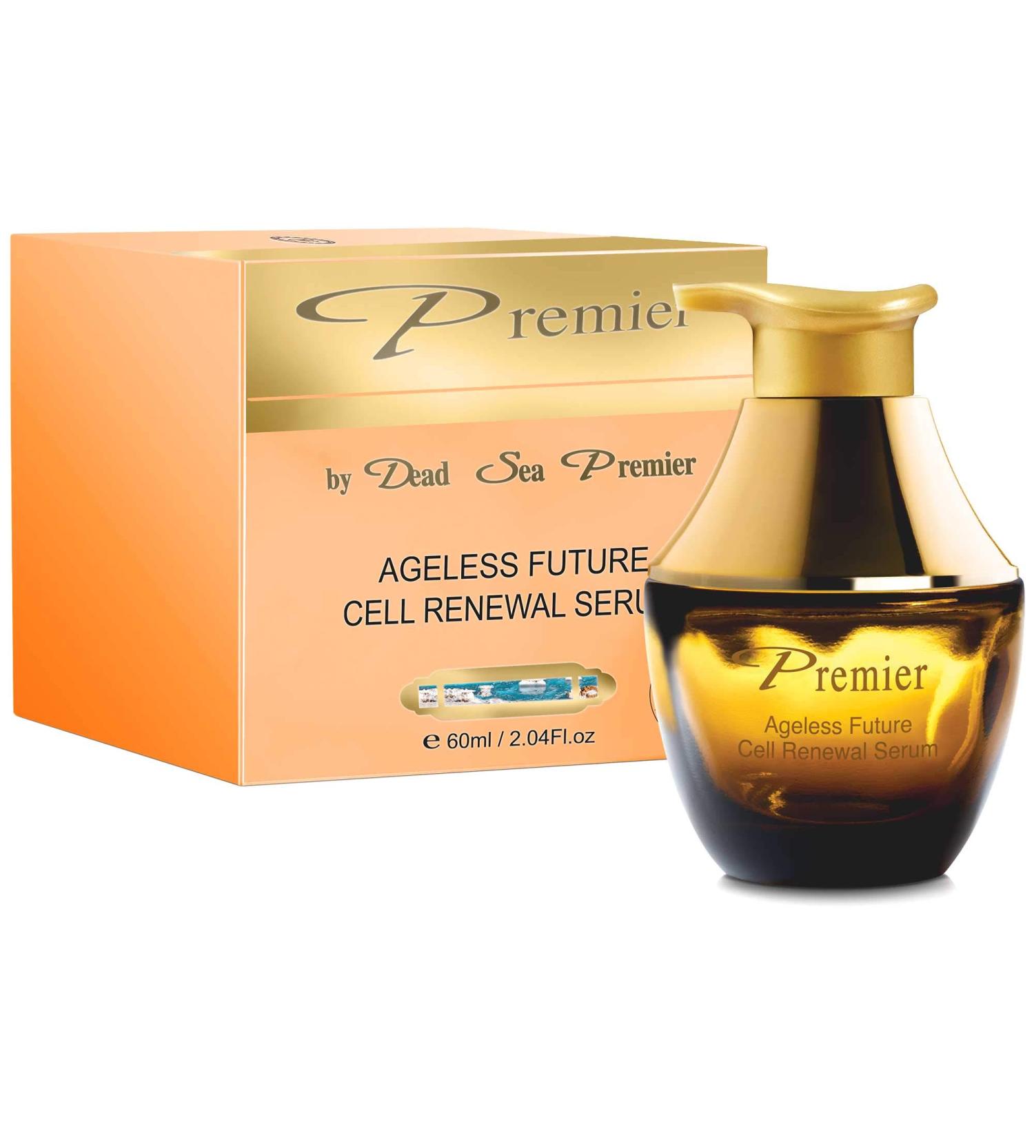 Premier Dead Sea Classic Ageless Future Cell Renewal Serum 2.04 Fl oz - Buy Online on GoSupps.com