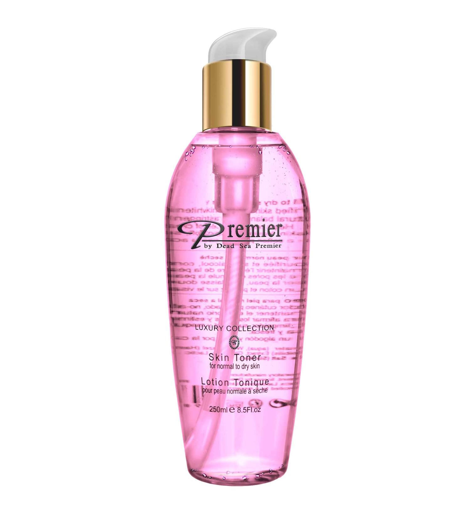 Premier Dead Sea Skin Toner for Normal to Oily Skin | pH 5.5 Alcohol-Free Cleanser with Witch Hazel & Minerals | 8.5 fl. oz - Buy Online on GoSupps.com