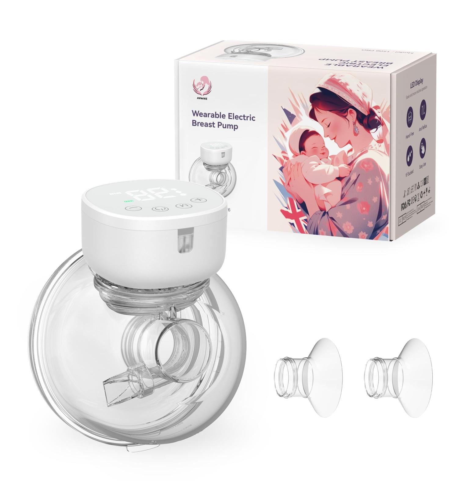 Electrical Milk Pump - Portable & Hands-Free with 3 Modes 9 Levels & LCD Display - Comfort & Convenience for Adults - Buy Online on GoSupps.com