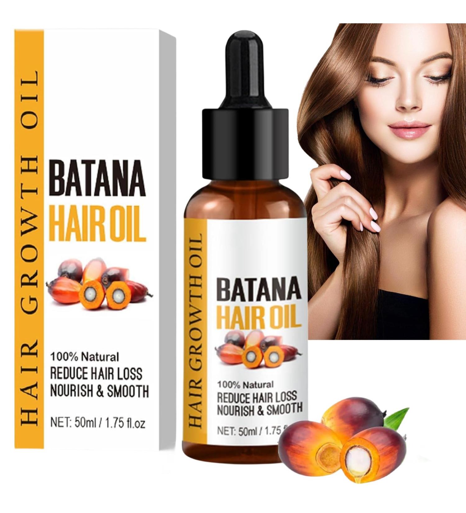 Batana Oil for Healthy Hair Batana Oil for Hair Growth Nourishes Thin Hair Scalp Skin and Loss Hair Growth Natural Batana Oil Promotes Hair Wellness for Men & Women Hair Care Hair Treatment(50ml) - Buy Online on GoSupps.com
