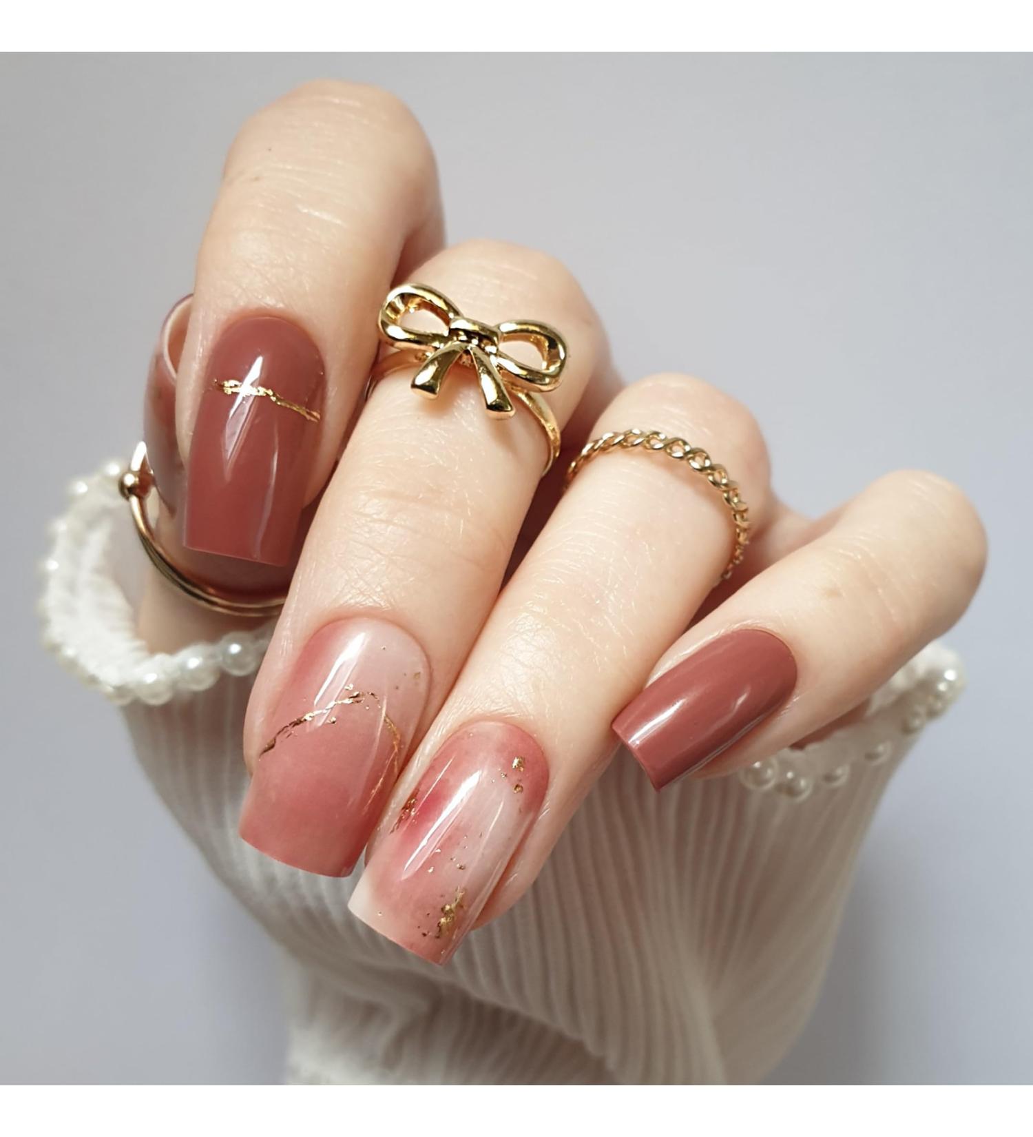 Zaubern gel4Home UV Wraps - Semi-Cured Gel Nail Wraps (Berry Star) | Shop Internationally for Stunning Nail Art - Buy Online on GoSupps.com