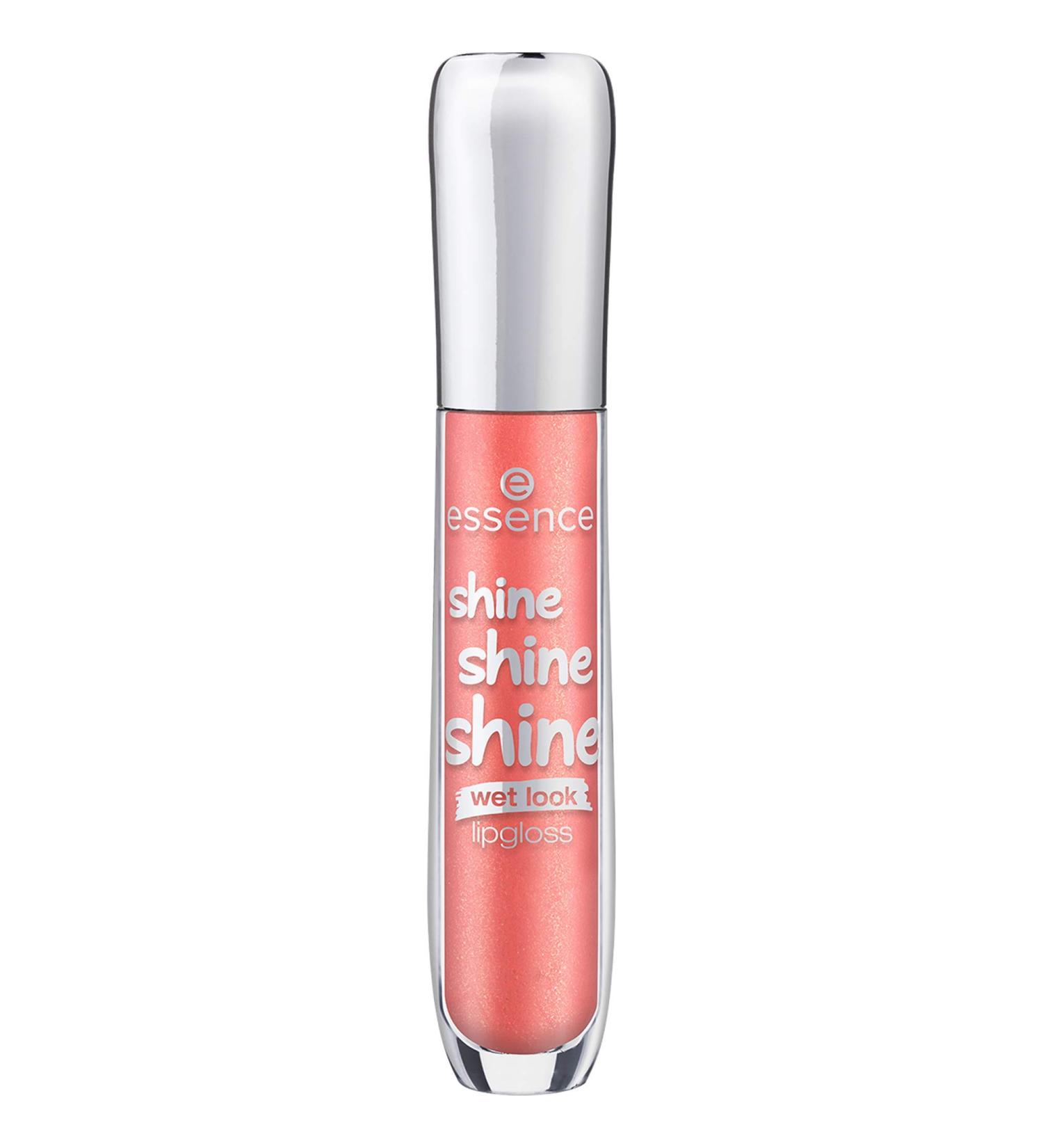 Essence Shine Shine Shine Lip Gloss No. 22 Peaches & Cream - Pink Vegan Oil-Free Clean Beauty (5ml) - International Shipping Available - Buy Online on GoSupps.com