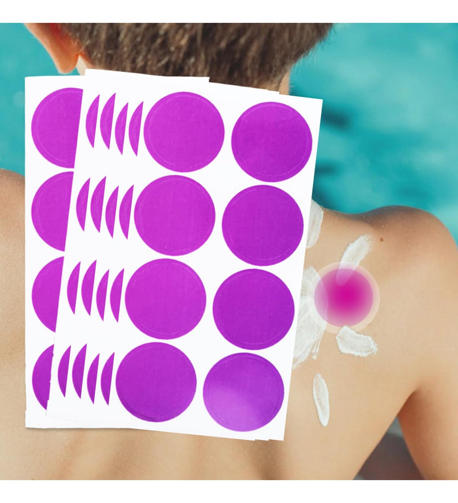 48 Pi ces Autocollants UV pour Cr me Solaire Auto-adh sifs - D tection UV pour Enfant Adultes - Prot gez la Peau de Votre Famille - Buy Online on GoSupps.com
