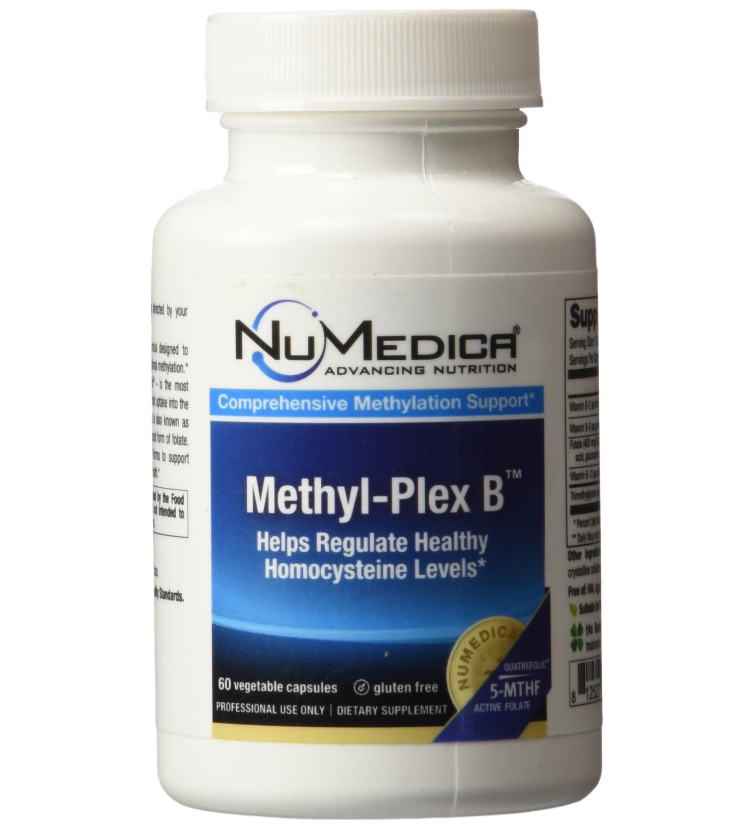 NuMedica Methyl-Plex B 60 Vegetable Capsules Standard Packaging - Buy Online on GoSupps.com