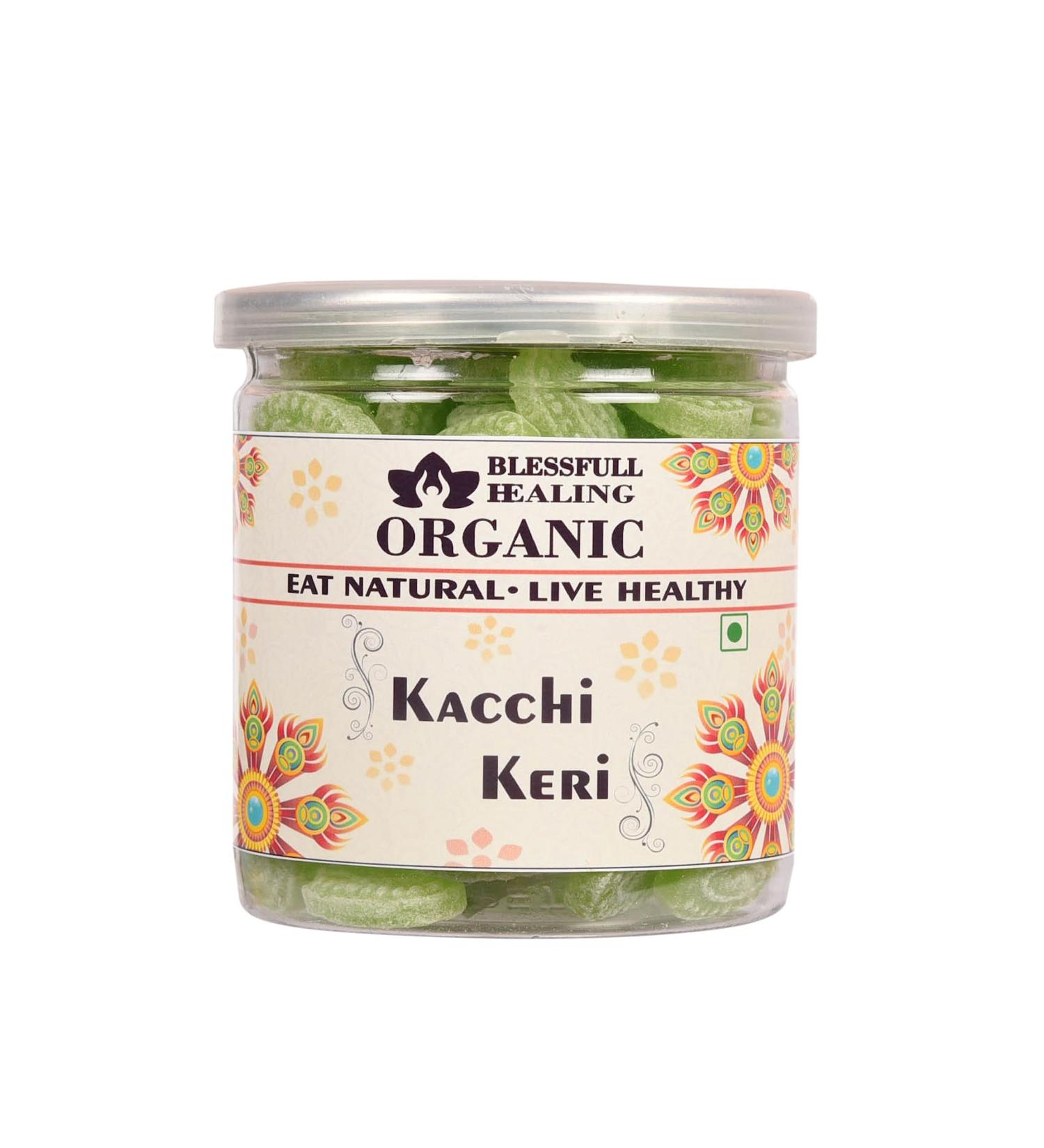 Blessfull Healing Organic Kacchi Keri 400 Gram Airtight Container (Packing May Vary)