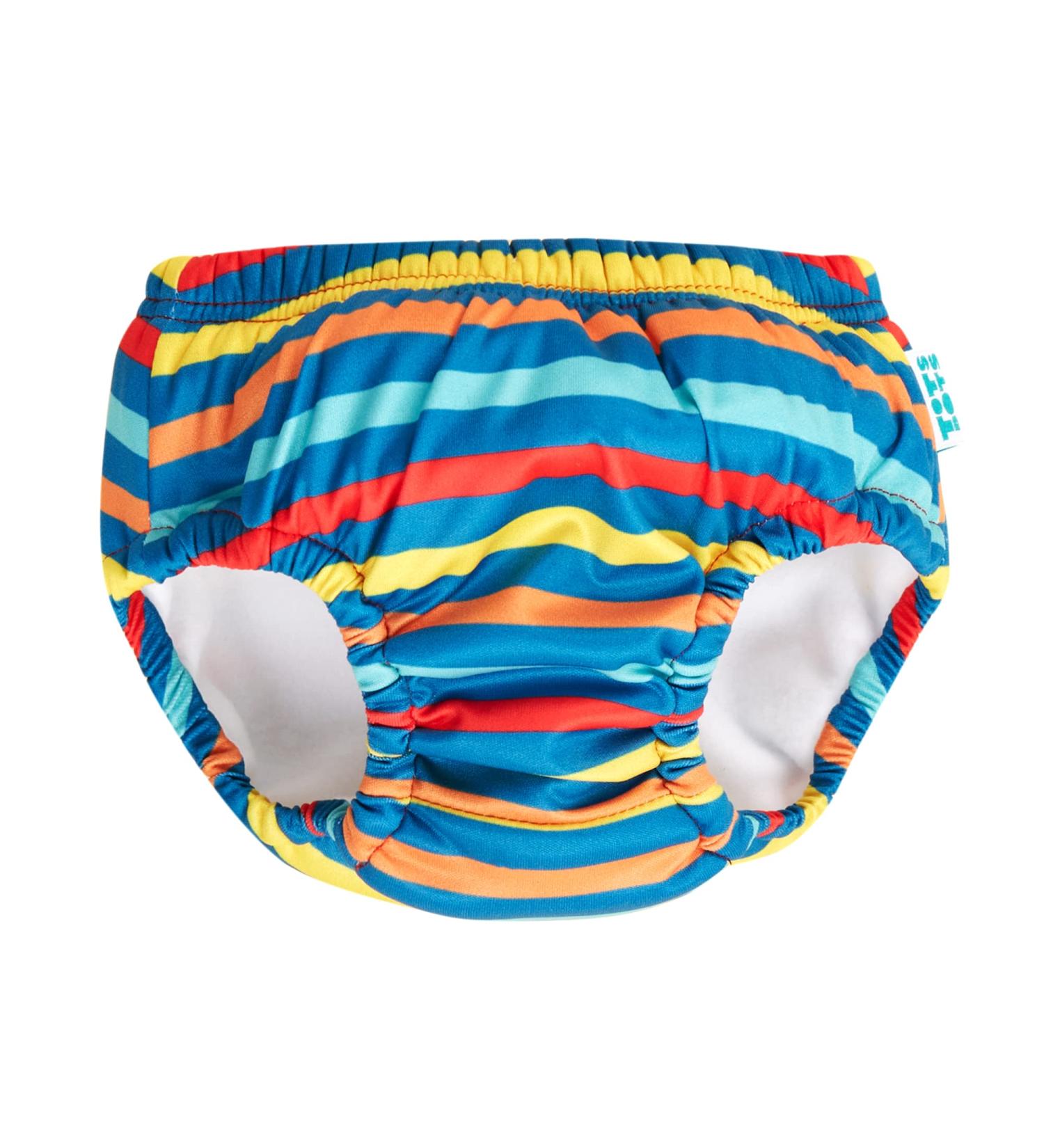 TotsBots Reusable Swim Pants 18-24 Months - Swimming Pool Safe - UK Made (Swim Stripe) - Buy Online on GoSupps.com