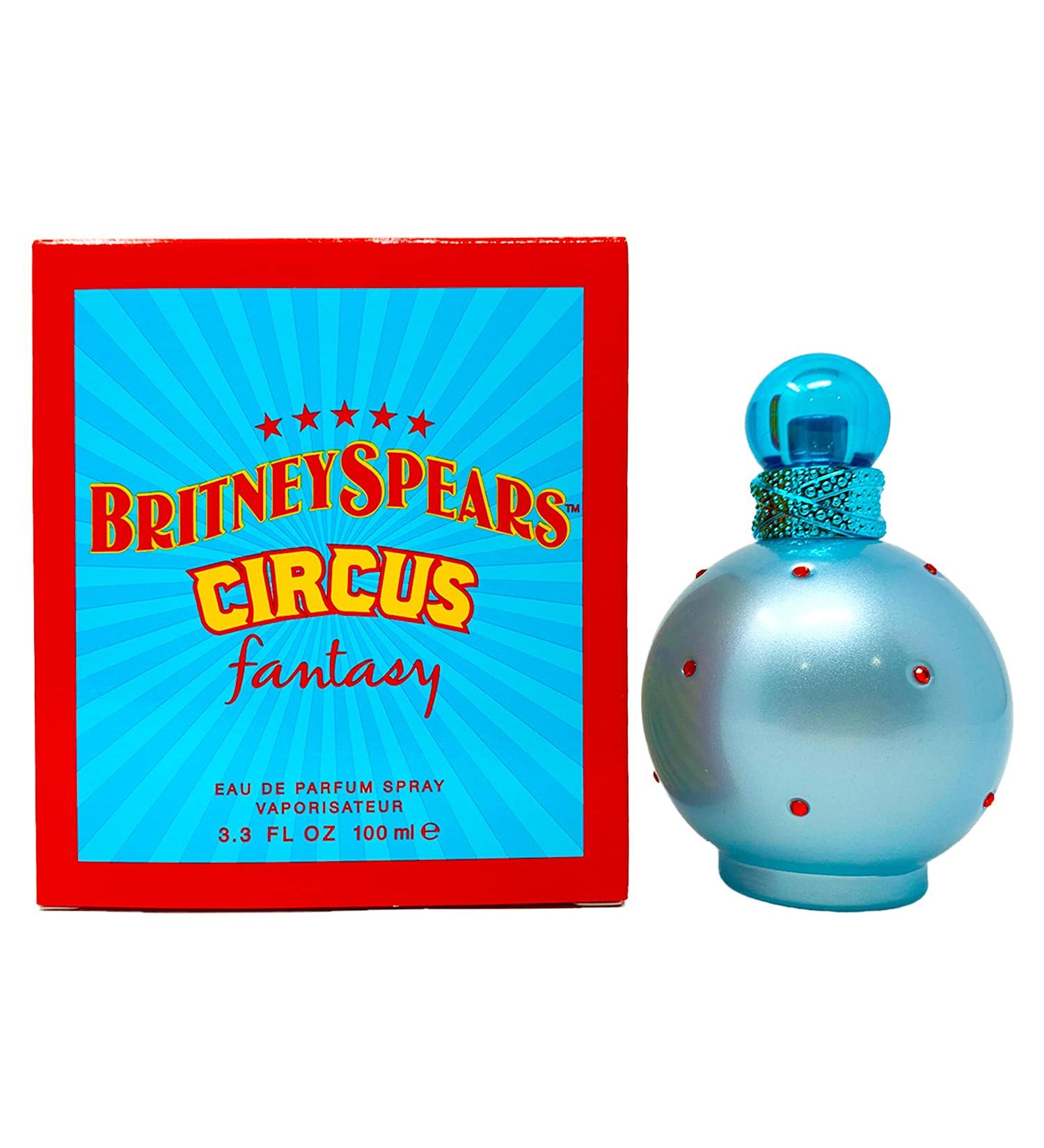 Britney Spears Circus Fantasy Eau De Parfum Spray for Women 3.3 Ounce Floral 3.3 Ounce - Buy Online on GoSupps.com