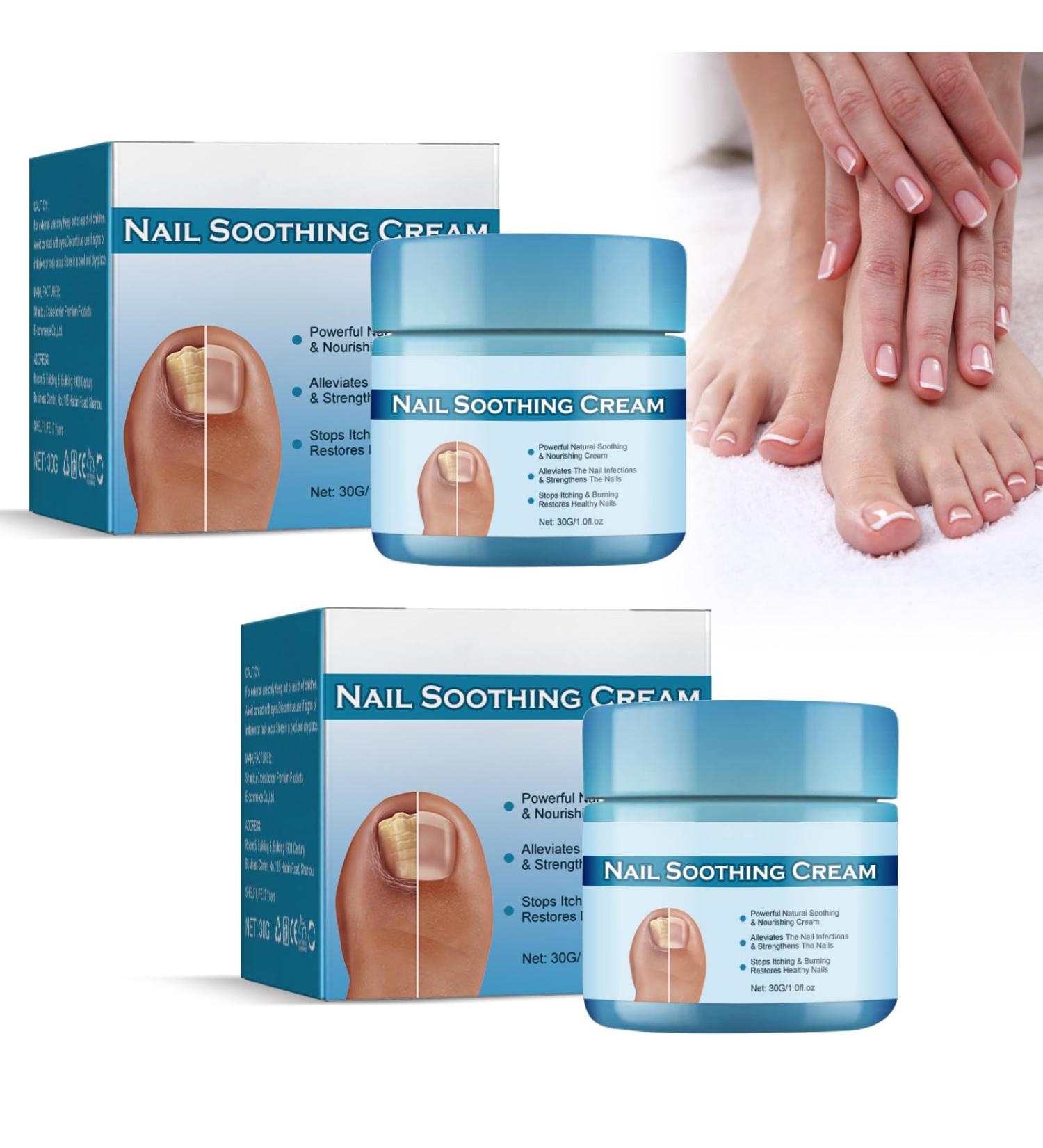 Shantou Youjia 2 pieces nail softening nail care care cream nail repair gel for foot nails nail care gel nail cream for damaged split and brittle nails regenerating - Buy Online on GoSupps.com