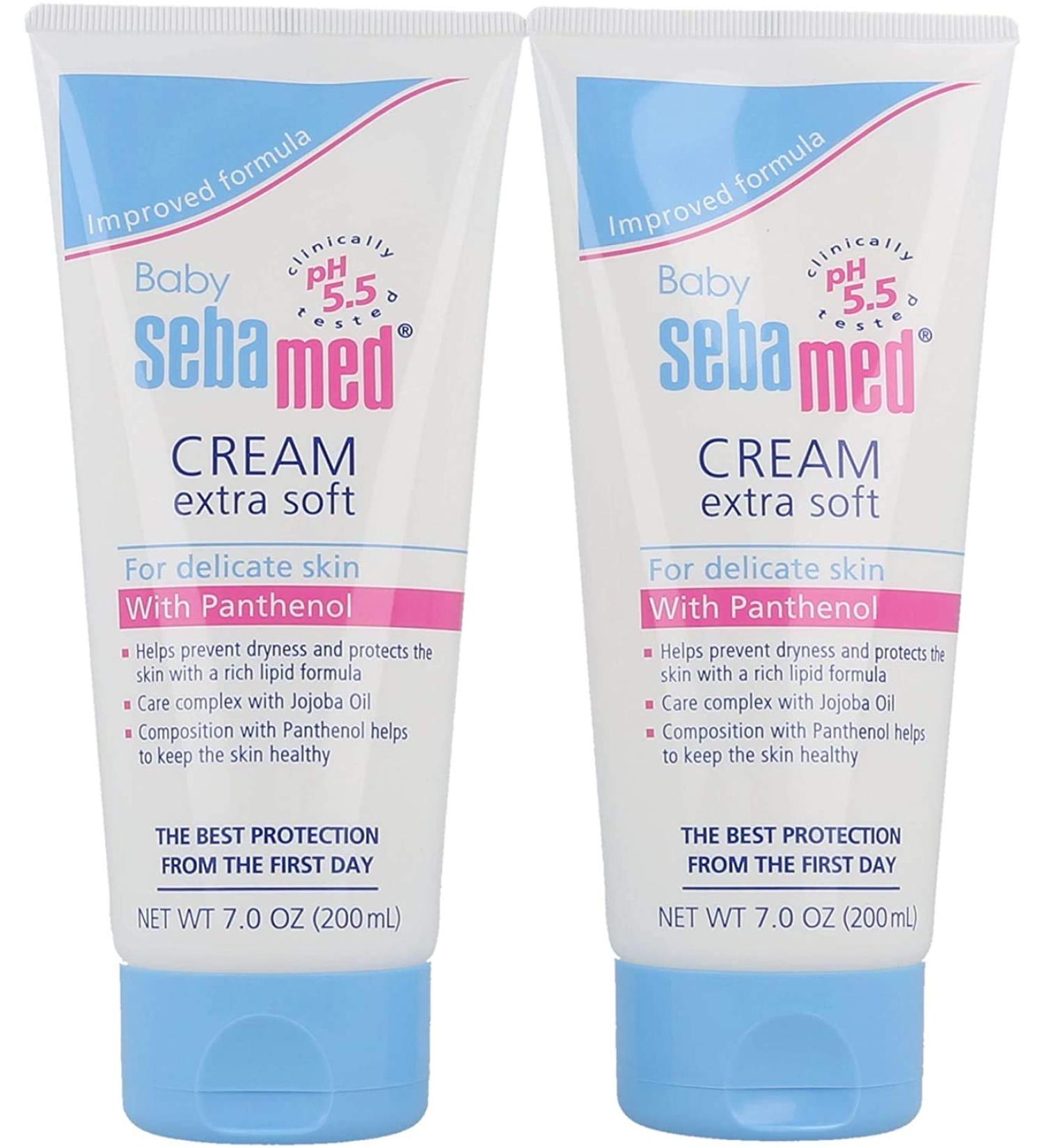 Sebamed Baby Baby Cream Extra Soft 7 oz (Pack of 2)