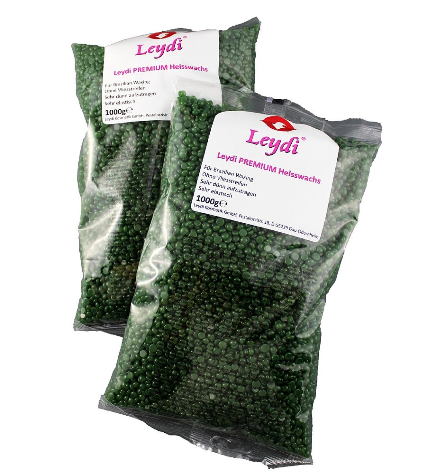 Leydi PREMIUM Hot Wax Azulene 3Kg - Professional Brazilian Wax for Effective Hair Removal | Shop Internationally - Buy Online on GoSupps.com