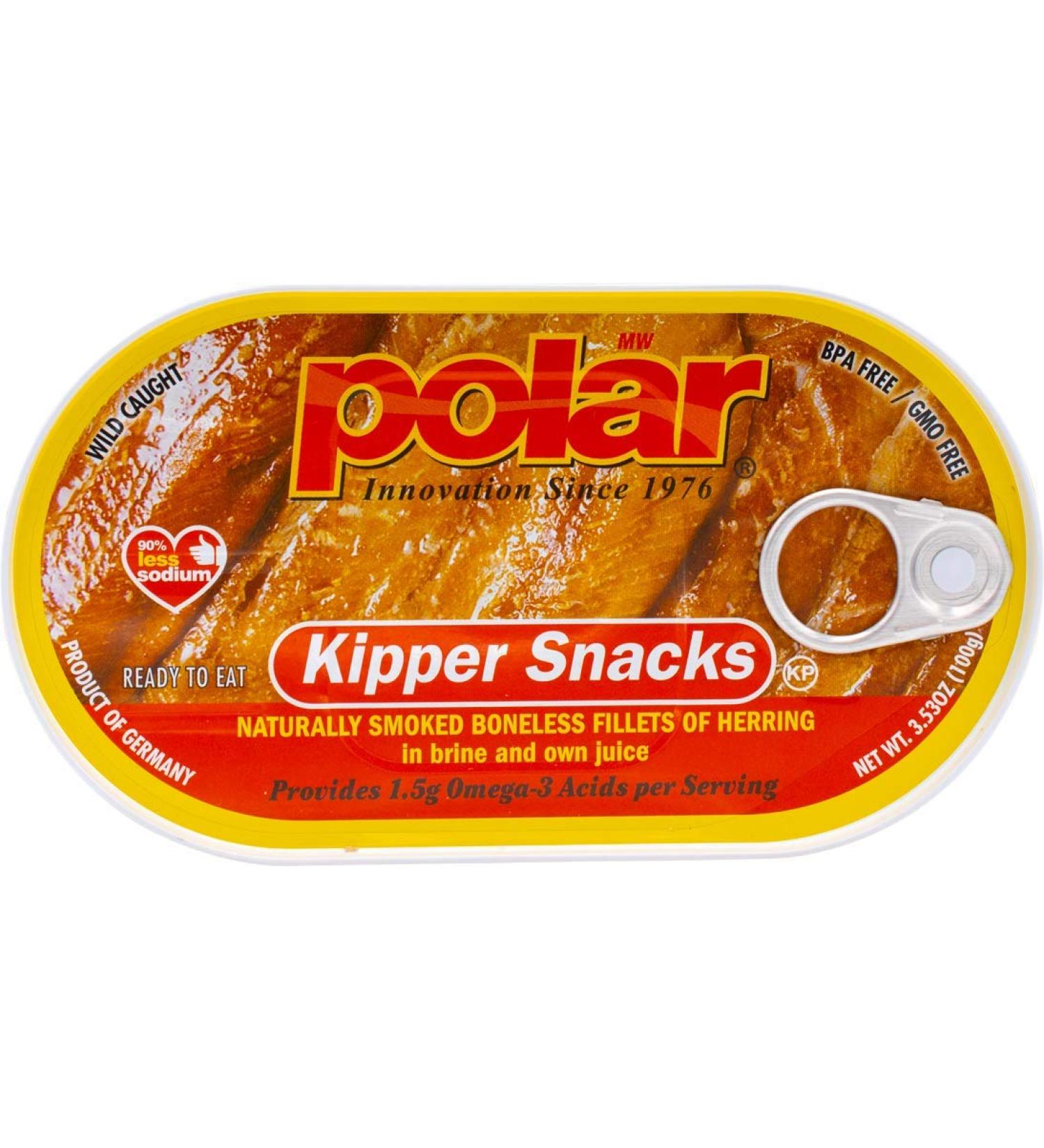 MW Polar Herring Kipper Snacks 3.53-Ounce (Pack of 18) - Original Version - Buy Online on GoSupps.com
