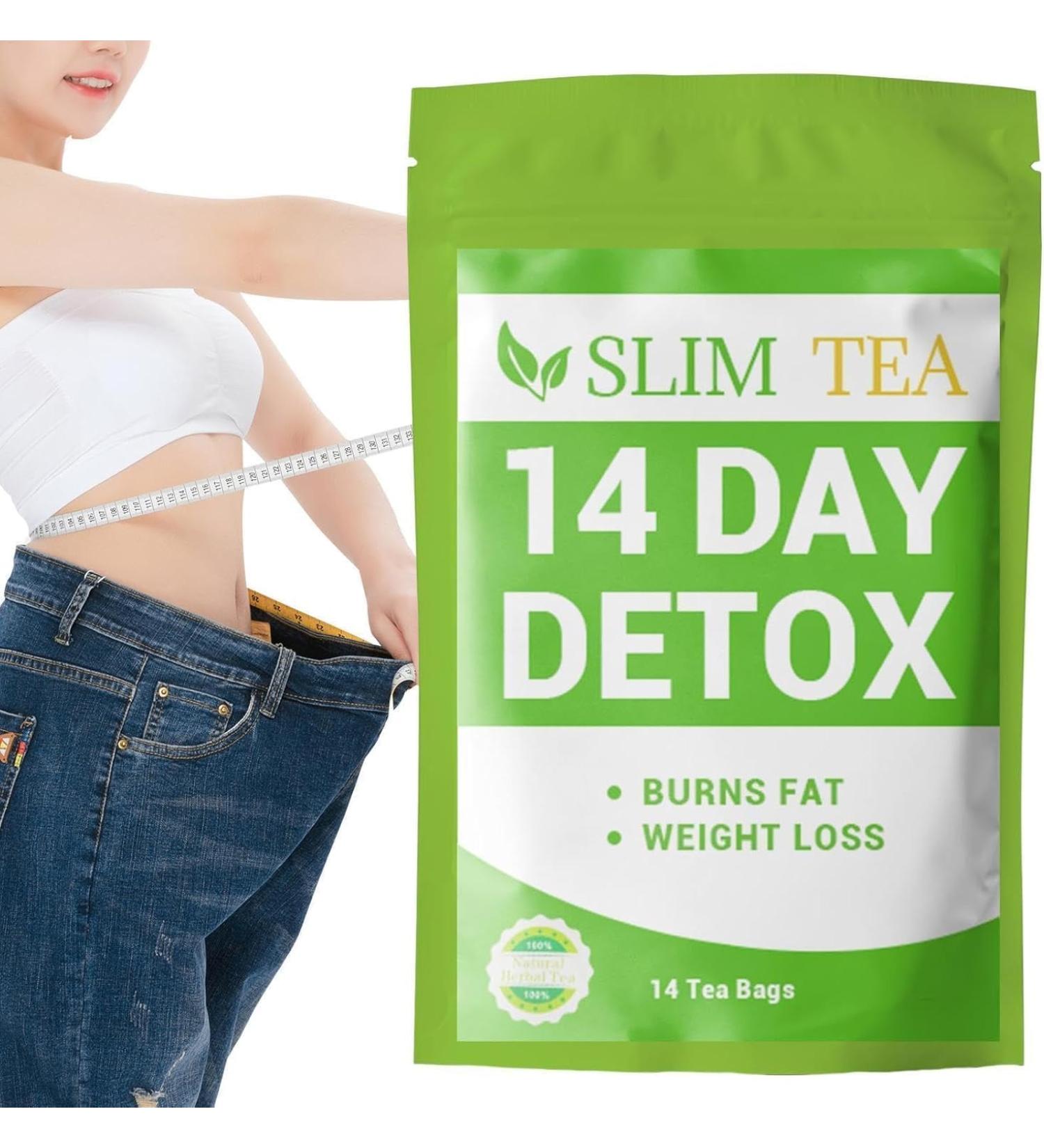 2Pcs Detox Tee Th D tox Pour Perdre Du Poids KXHC66 - Buy Online on GoSupps.com