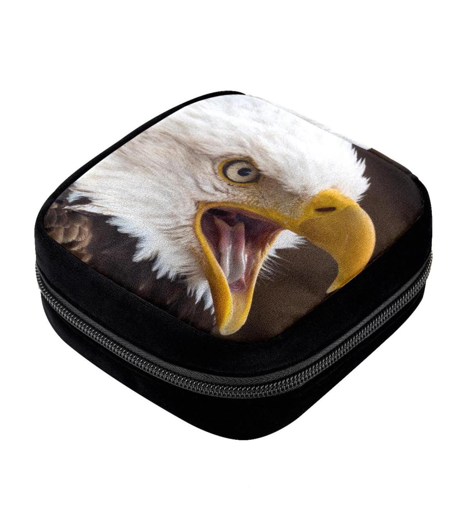 GIAPB Period Bag: Sanitary Napkin Storage & Makeup Pouch Animal Bird Color588 - Buy Online on GoSupps.com